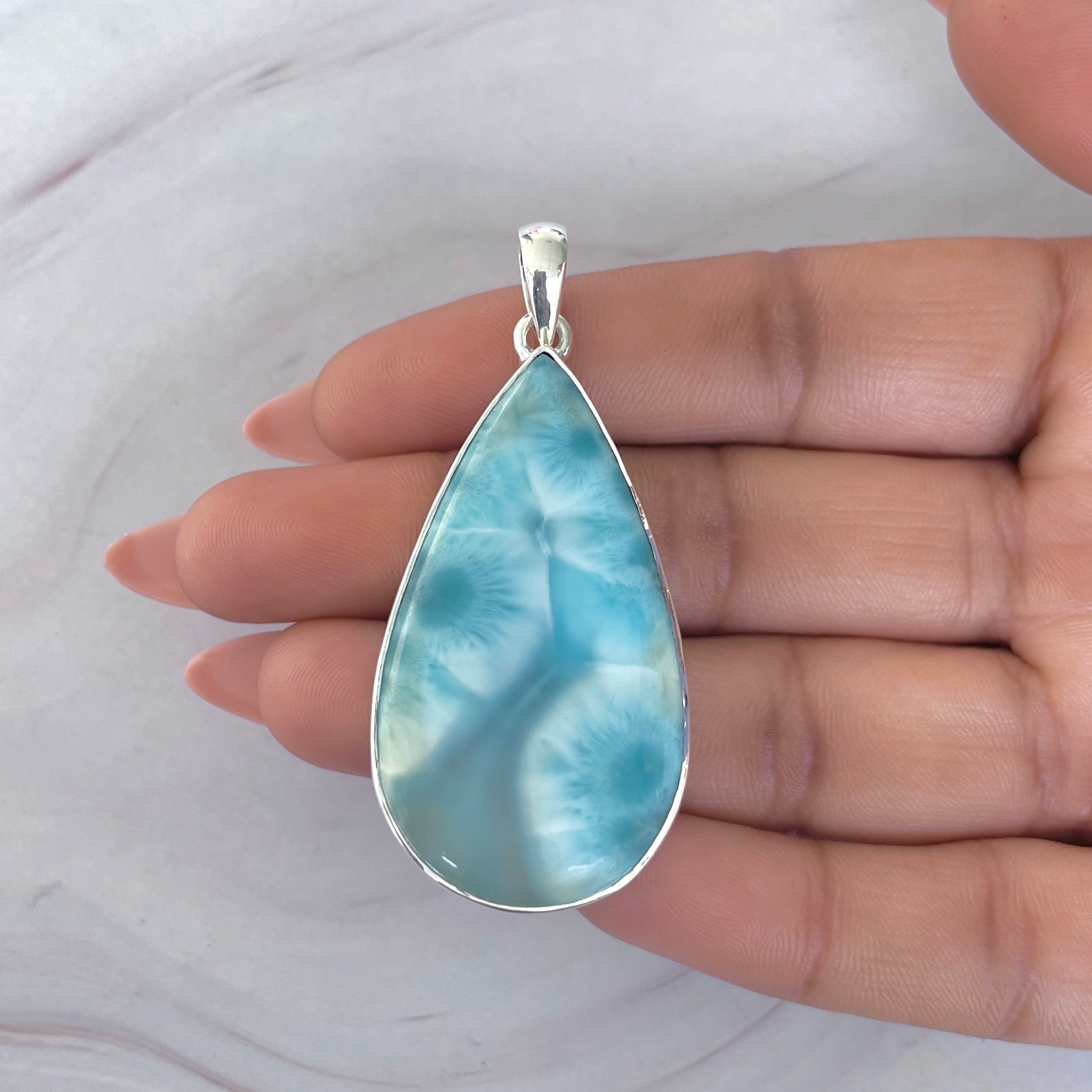 Larimar Pendant-(LAR-P-1926.)