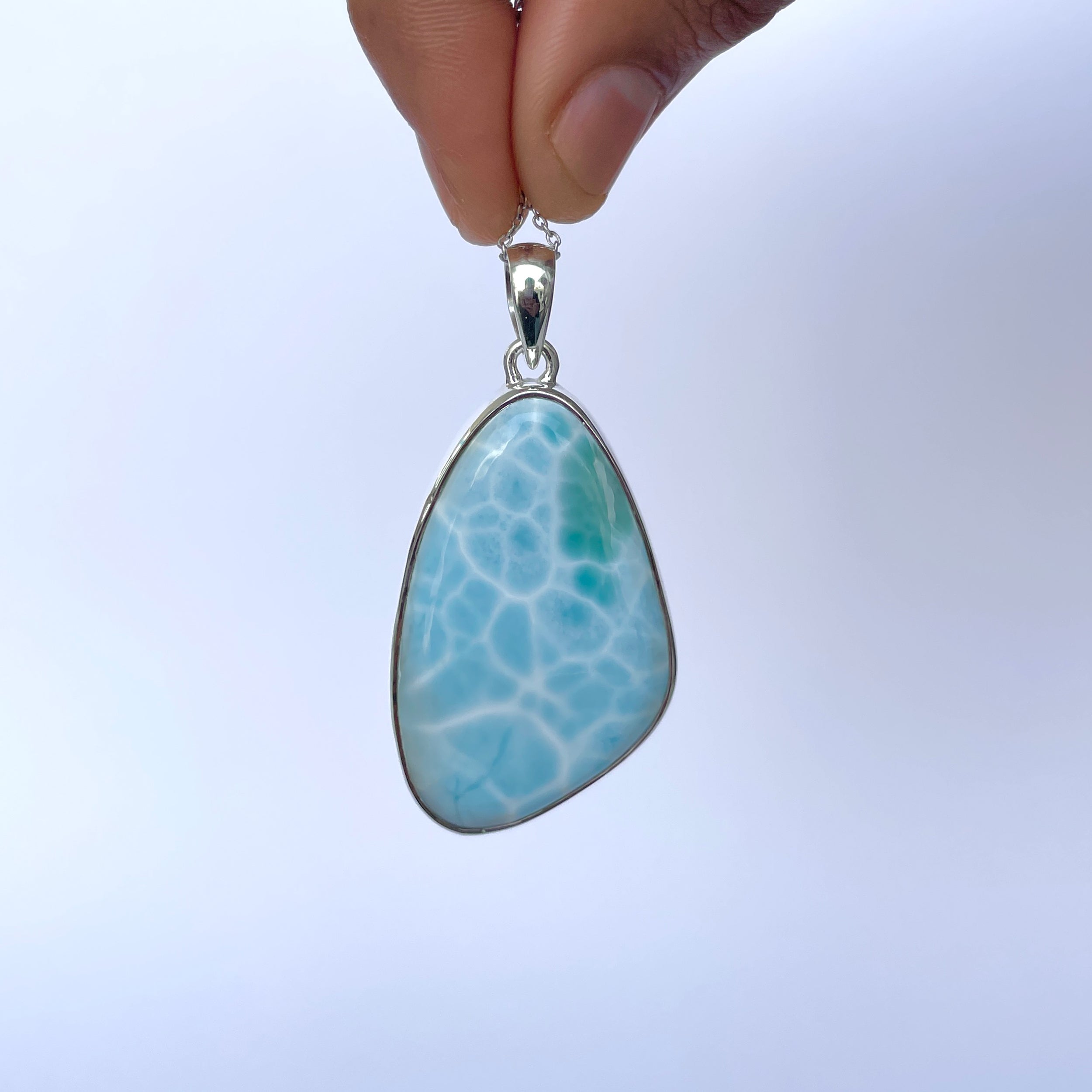 Larimar Pendant-(LAR-P-1929.)