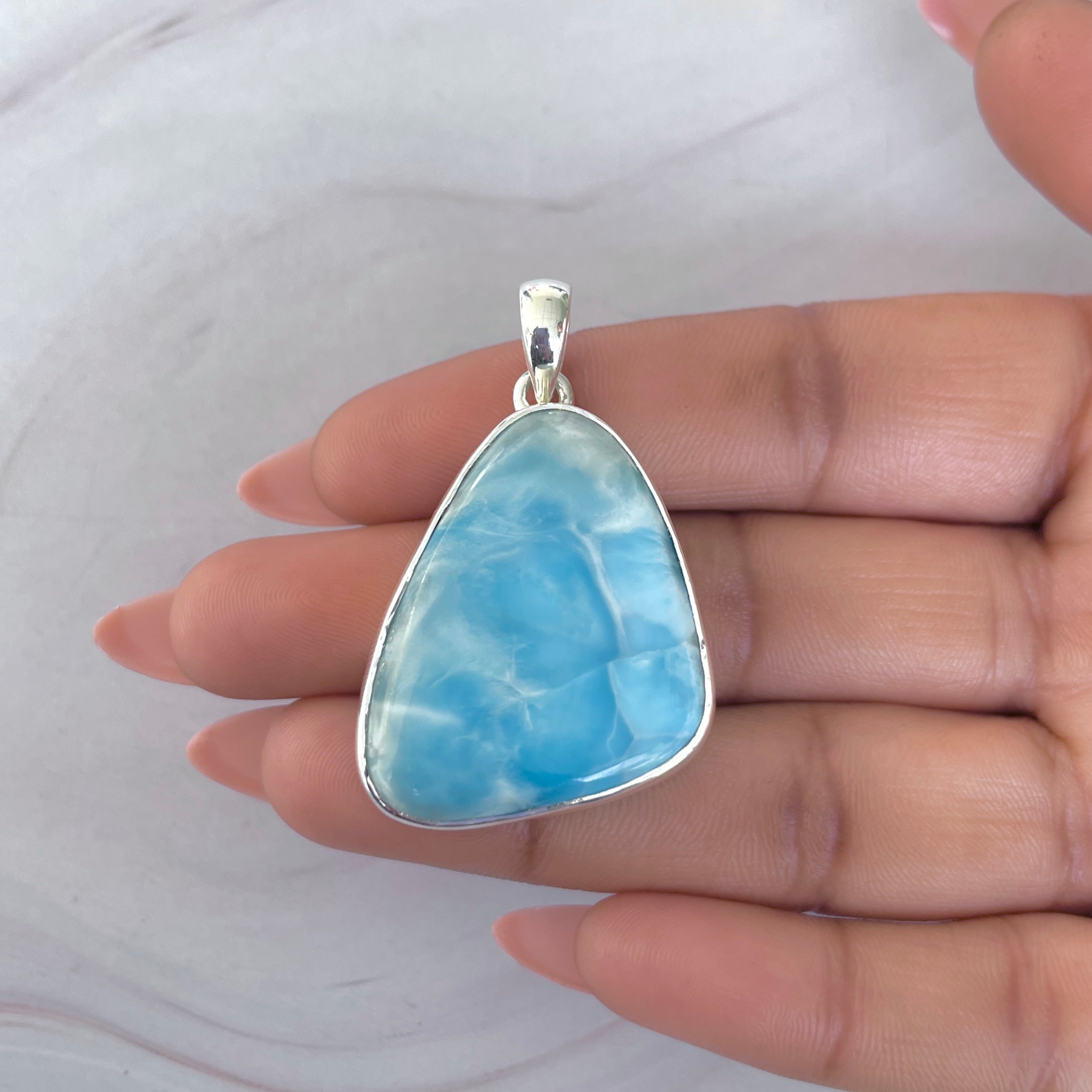 Larimar Pendant-(LAR-P-1930.)