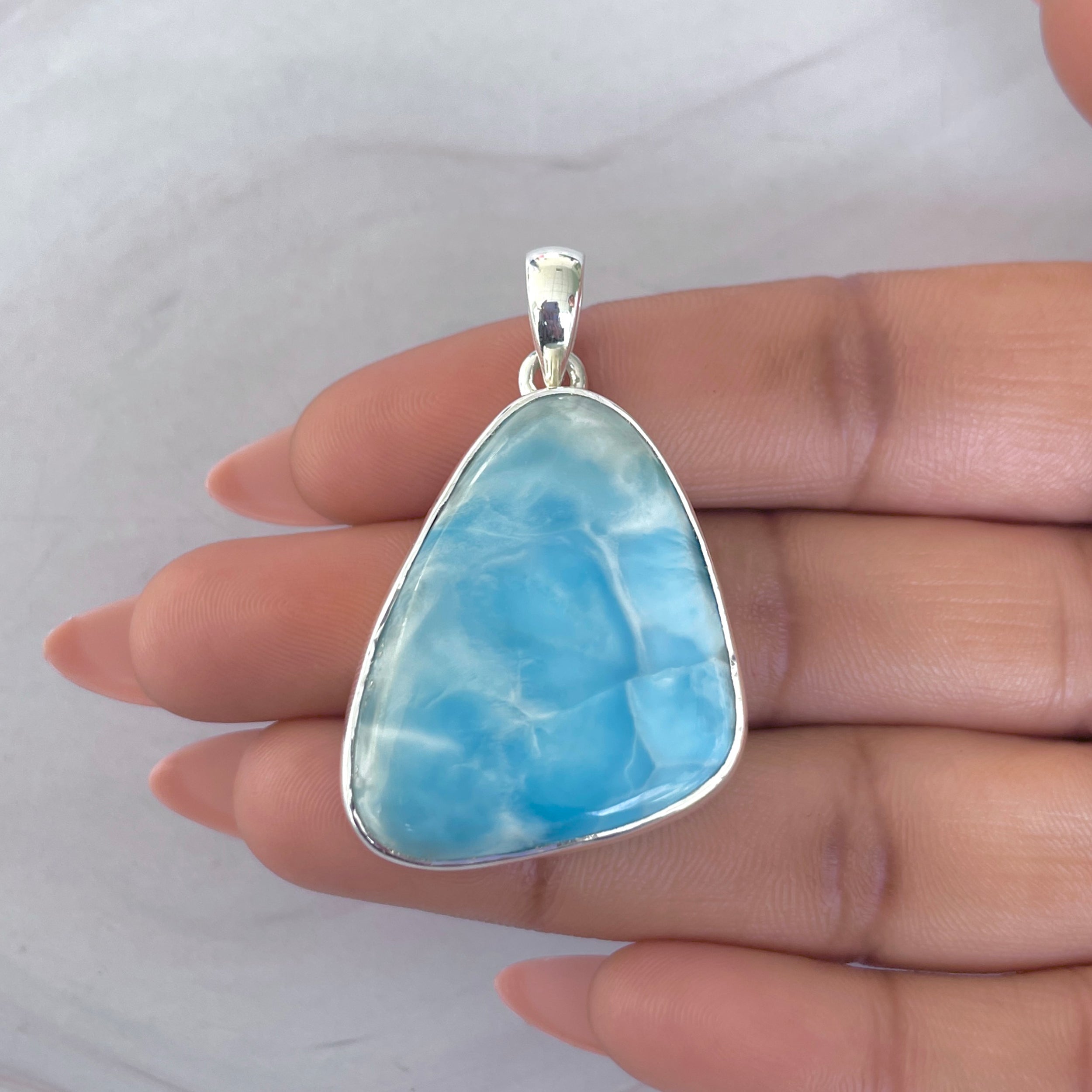 Larimar Pendant-(LAR-P-1930.)