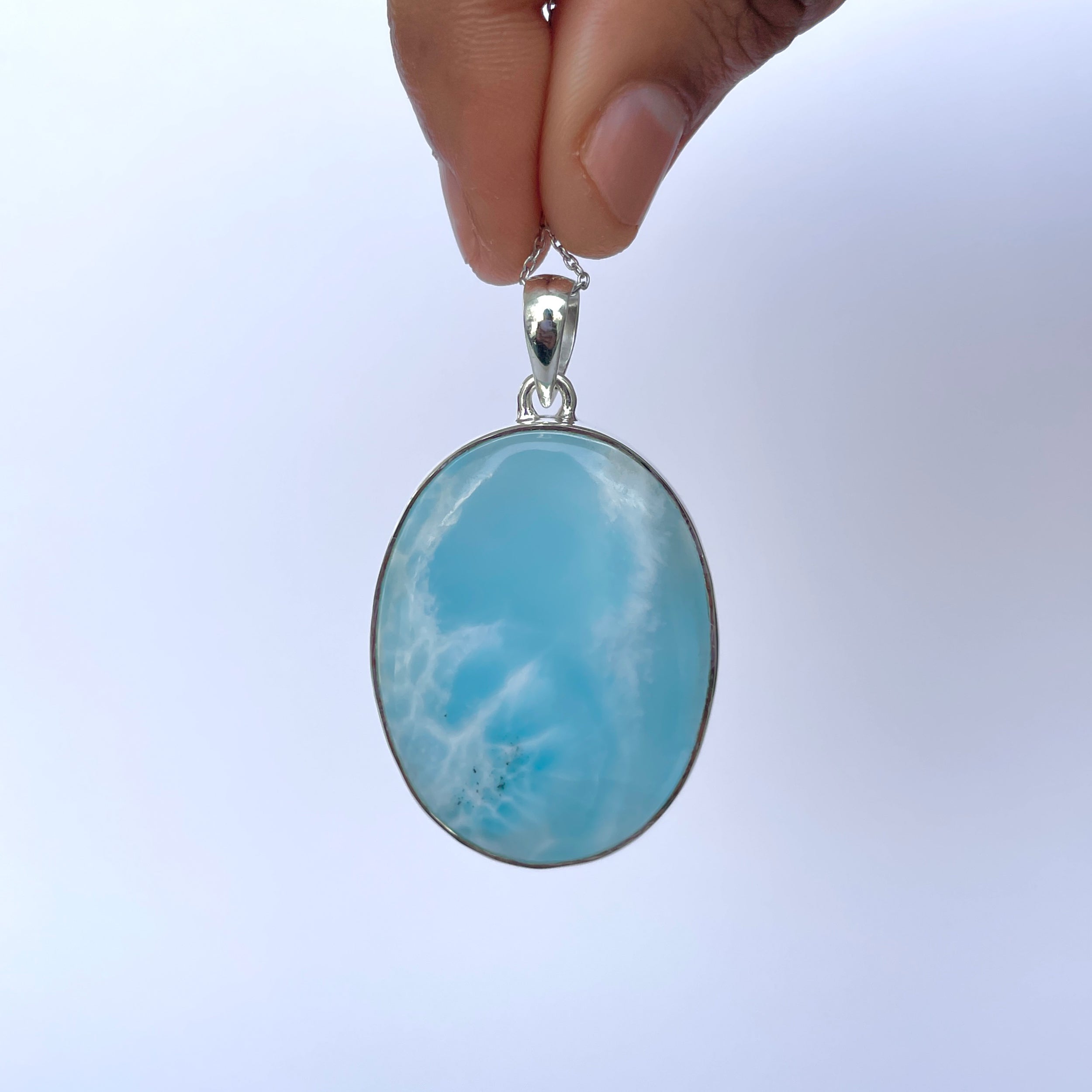Larimar Pendant-(LAR-P-1931.)