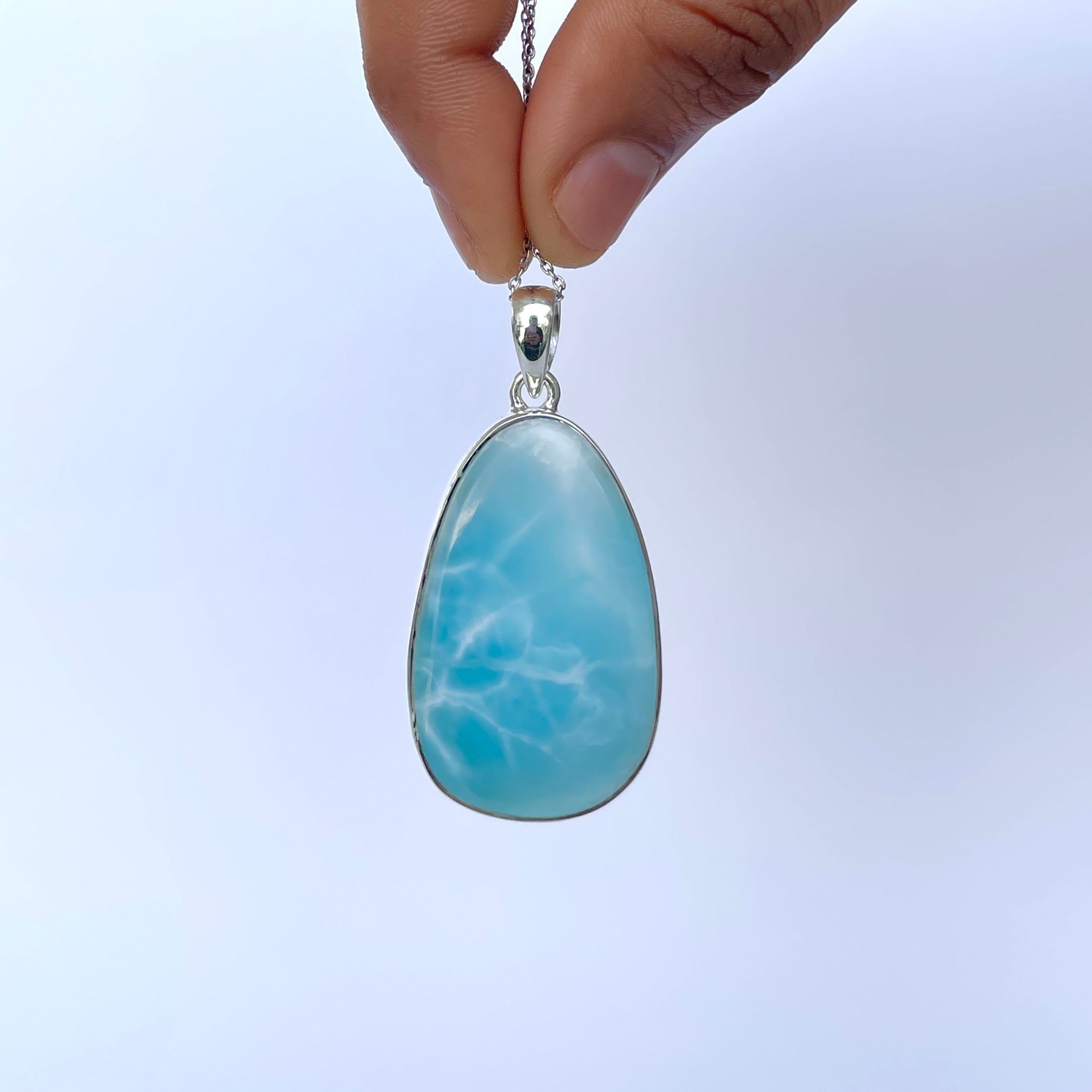 Larimar Pendant-(LAR-P-1933.)