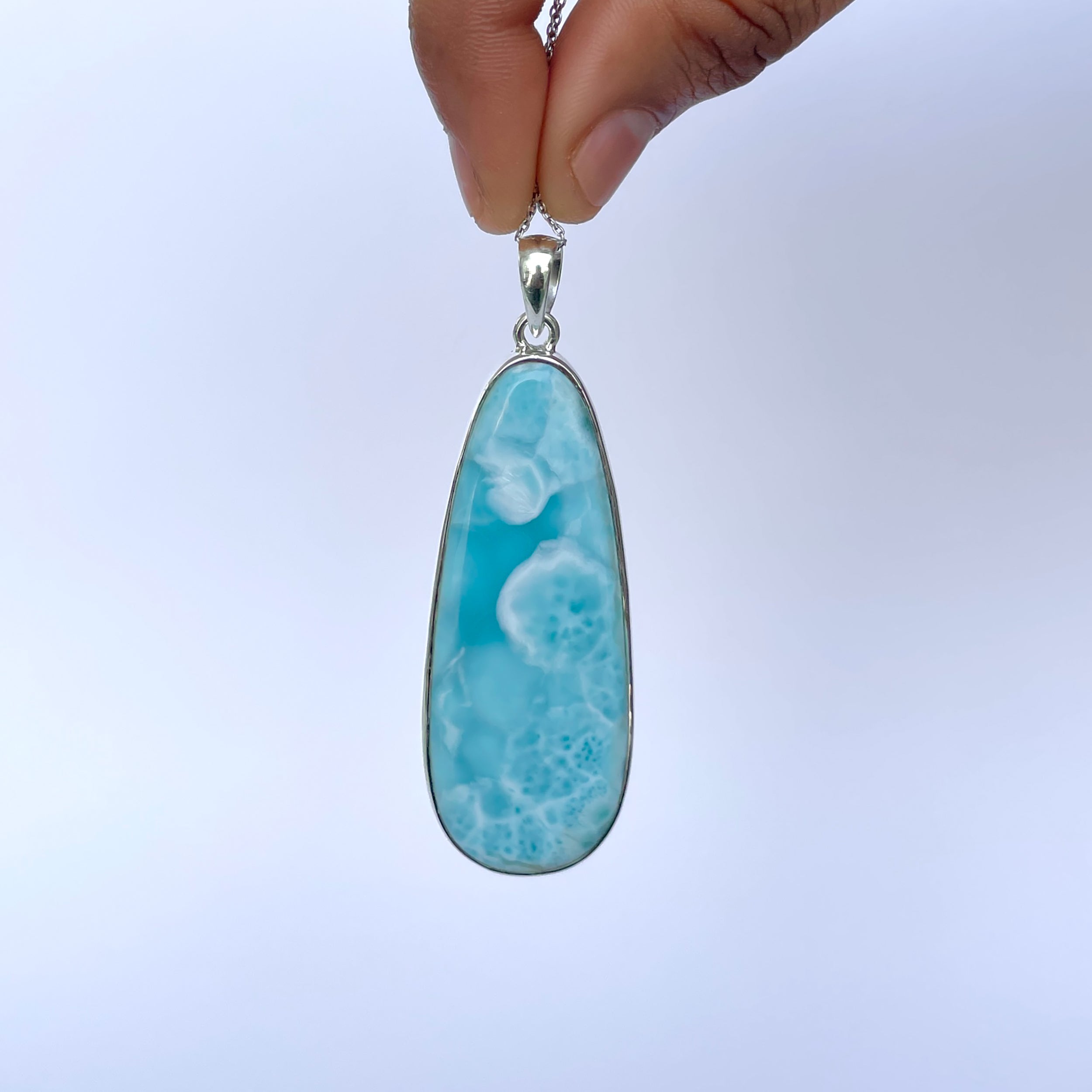 Larimar Pendant-(LAR-P-1934.)