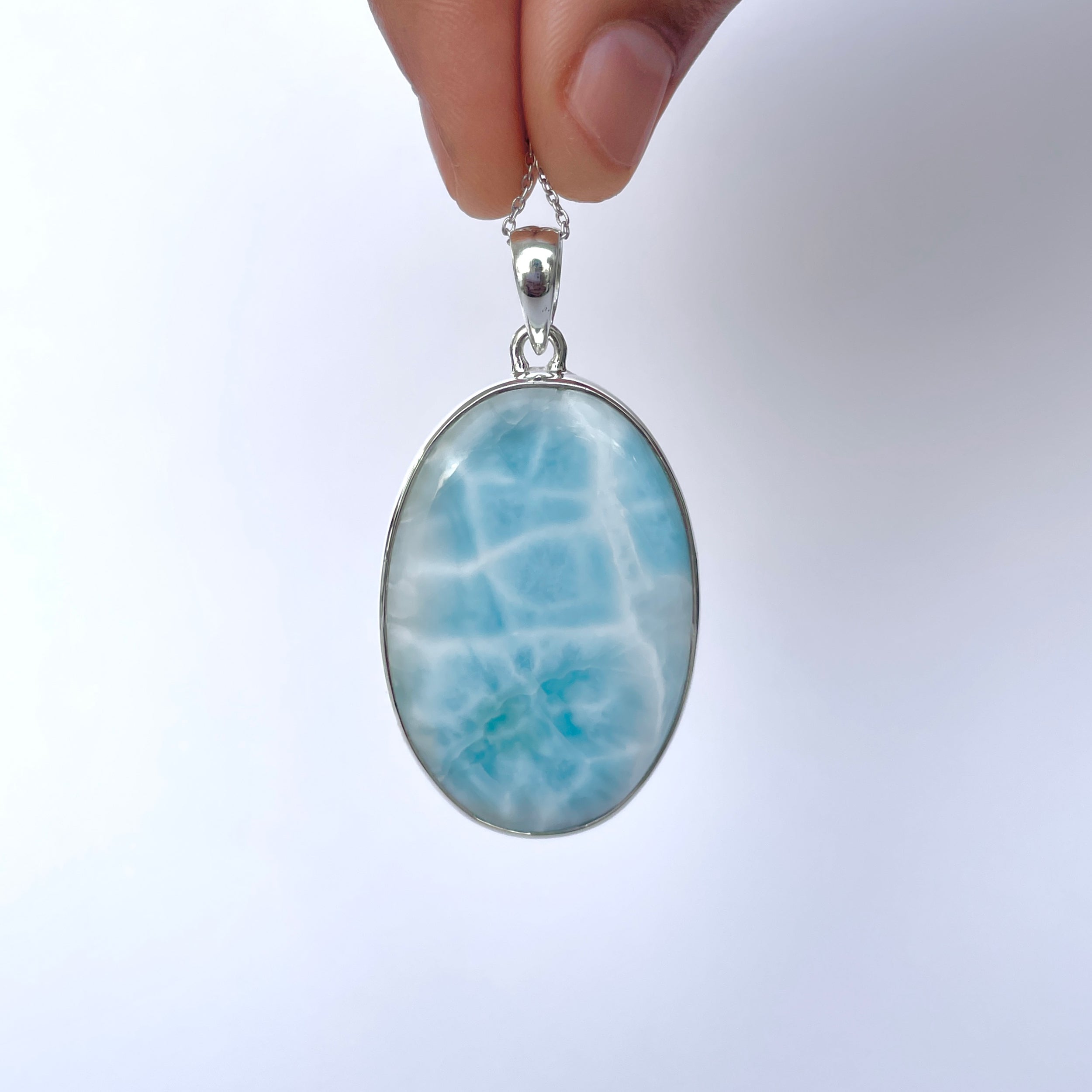 Larimar Pendant-(LAR-P-1935.)