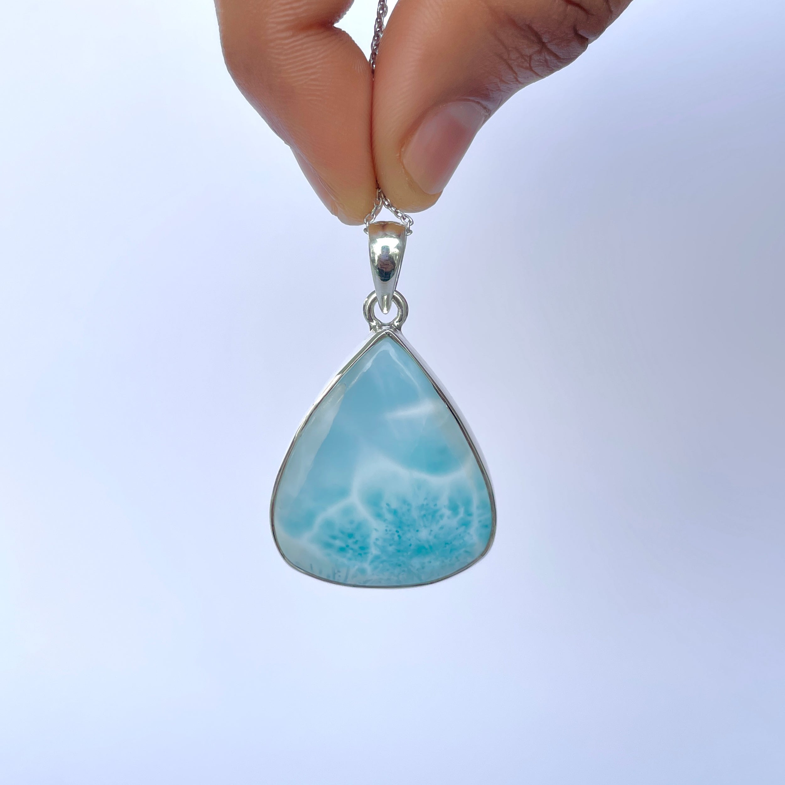 Larimar Pendant-(LAR-P-1937.)
