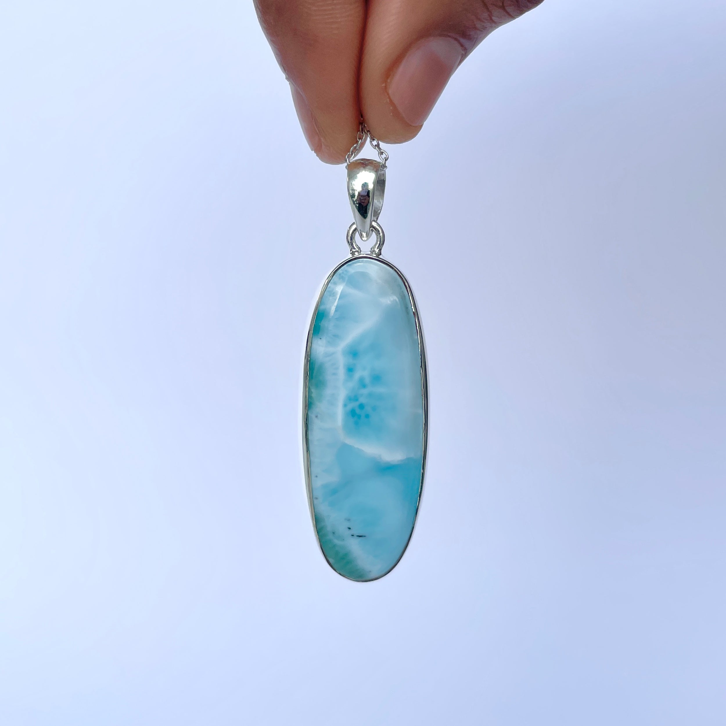Larimar Pendant-(LAR-P-1938.)