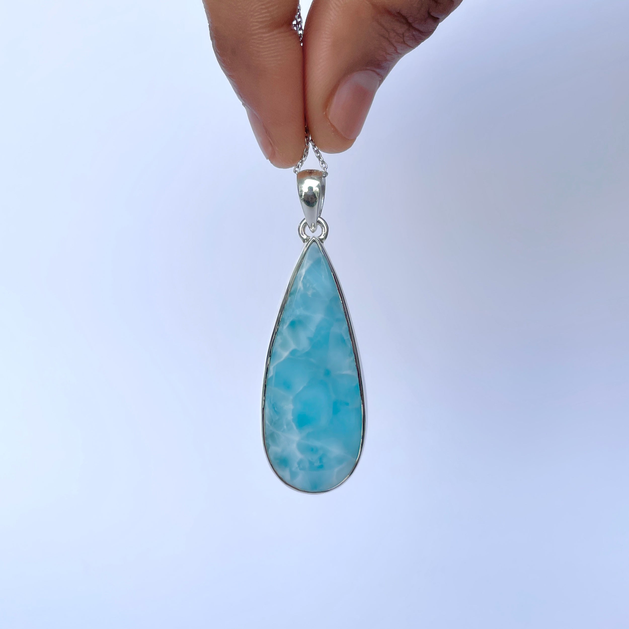 Larimar Pendant-(LAR-P-1939.)