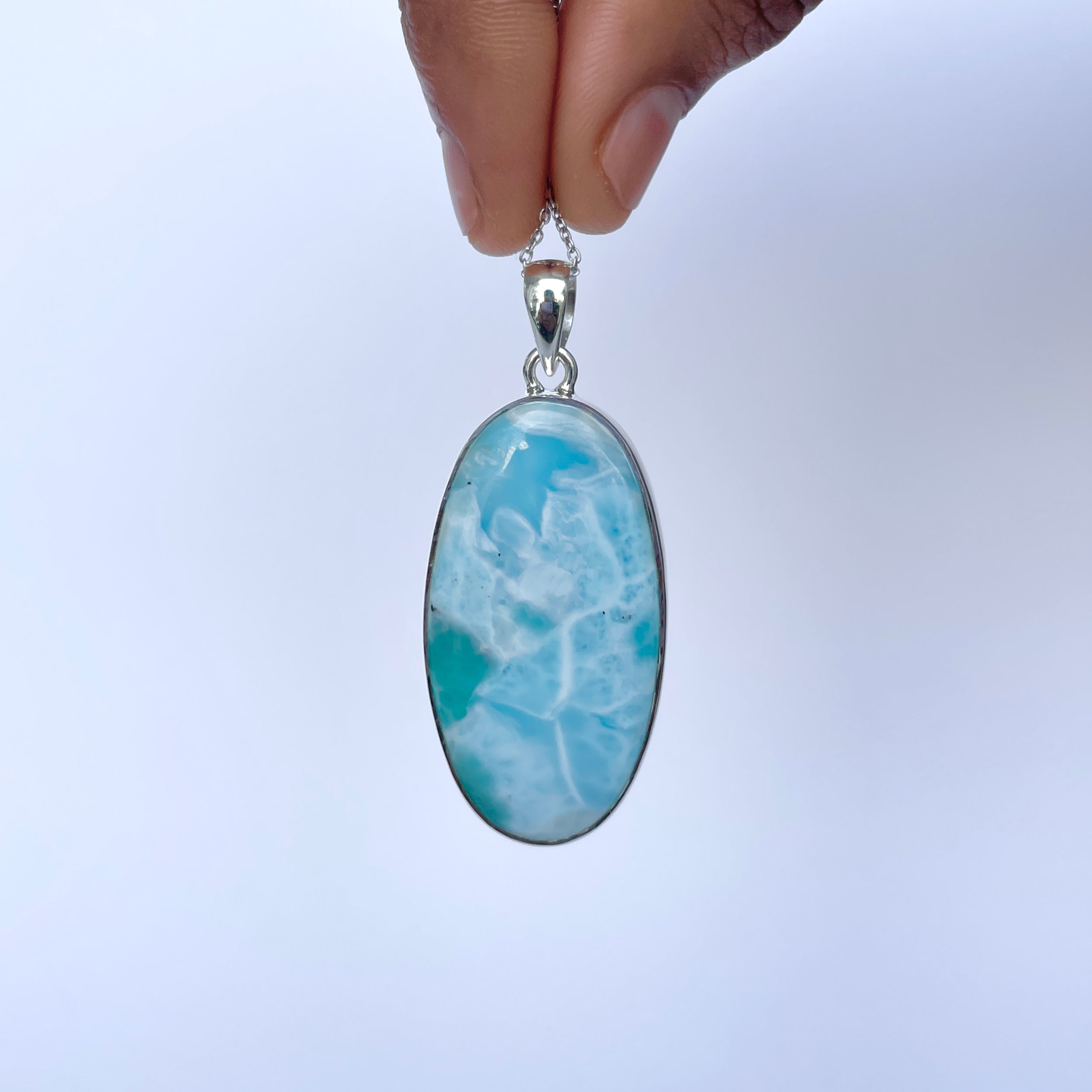 Larimar Pendant-(LAR-P-1940.)