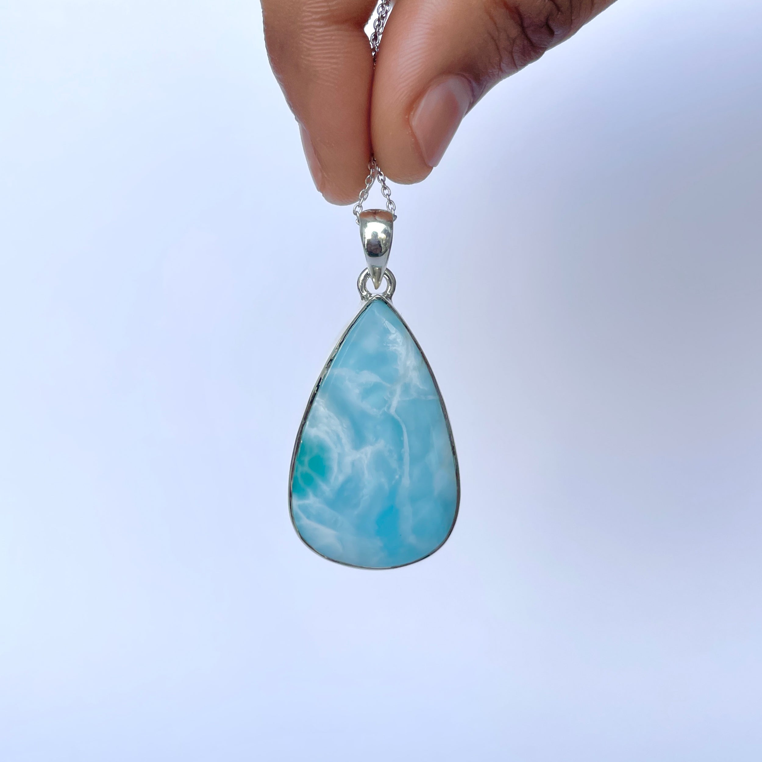 Larimar Pendant-(LAR-P-1941.)