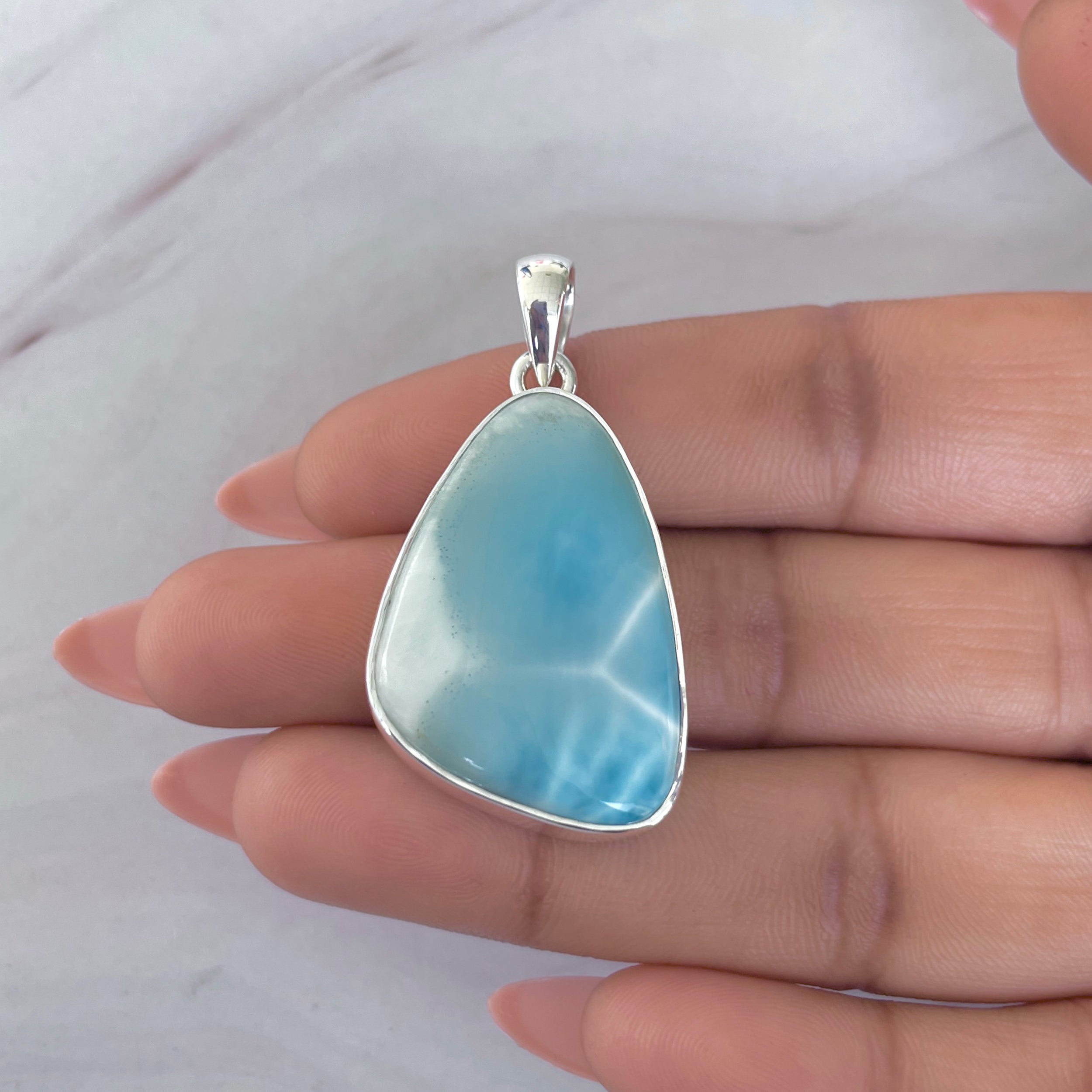 Larimar Pendant-(LAR-P-1944.)