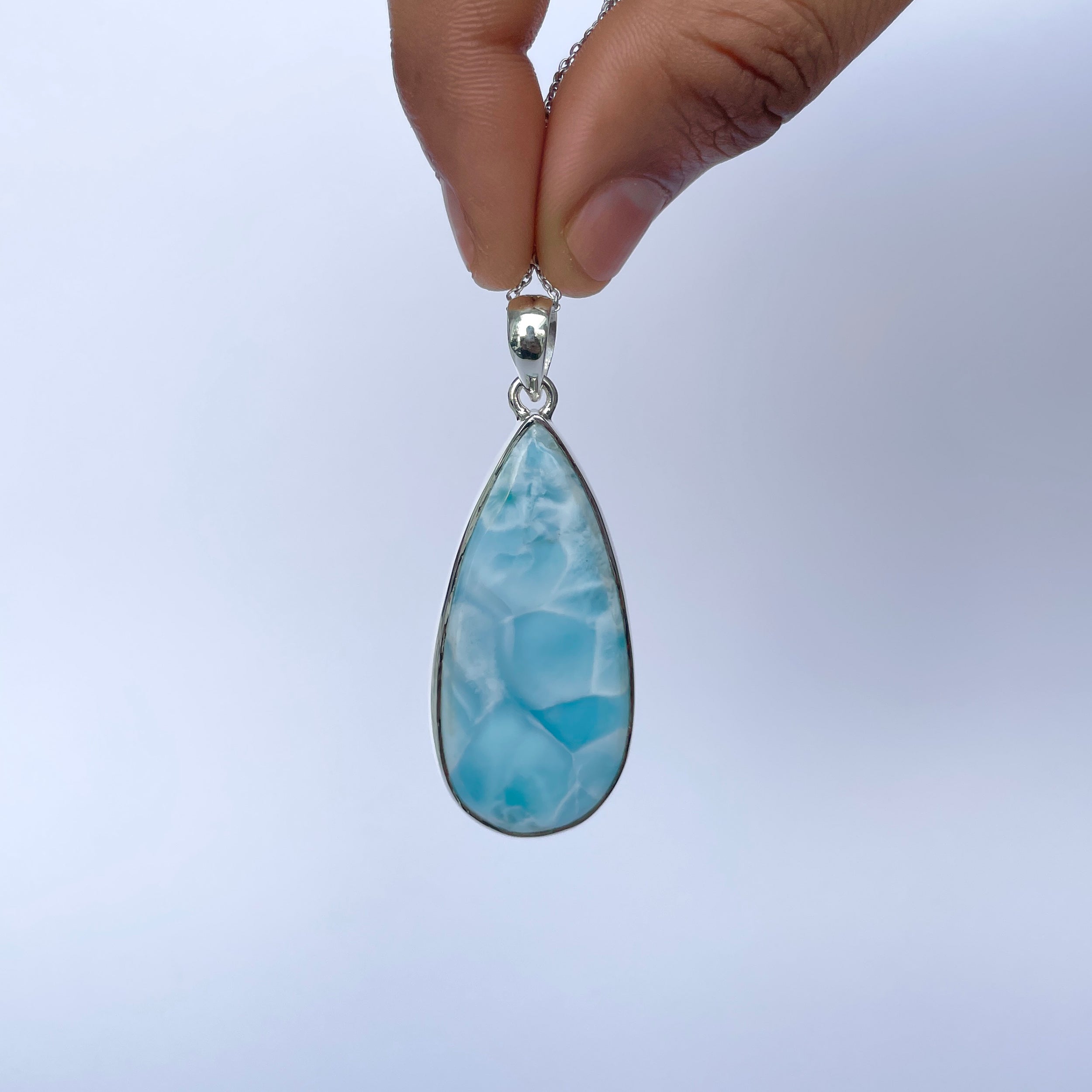 Larimar Pendant-(LAR-P-1946.)