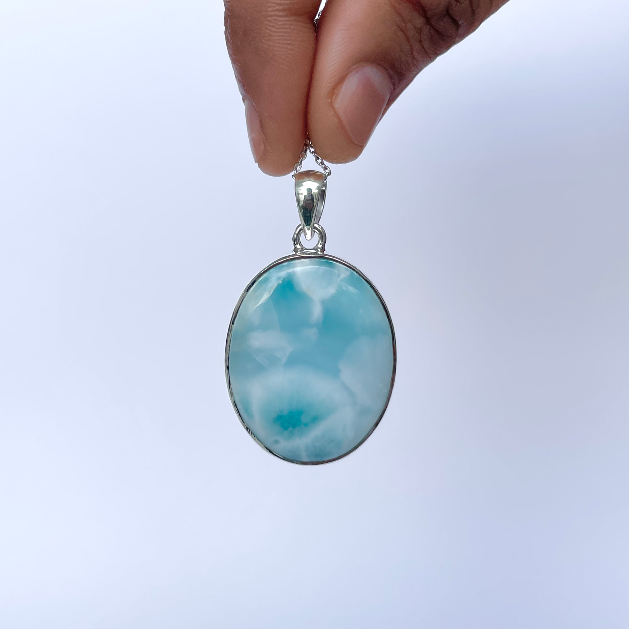 Larimar Pendant-(LAR-P-1949.)