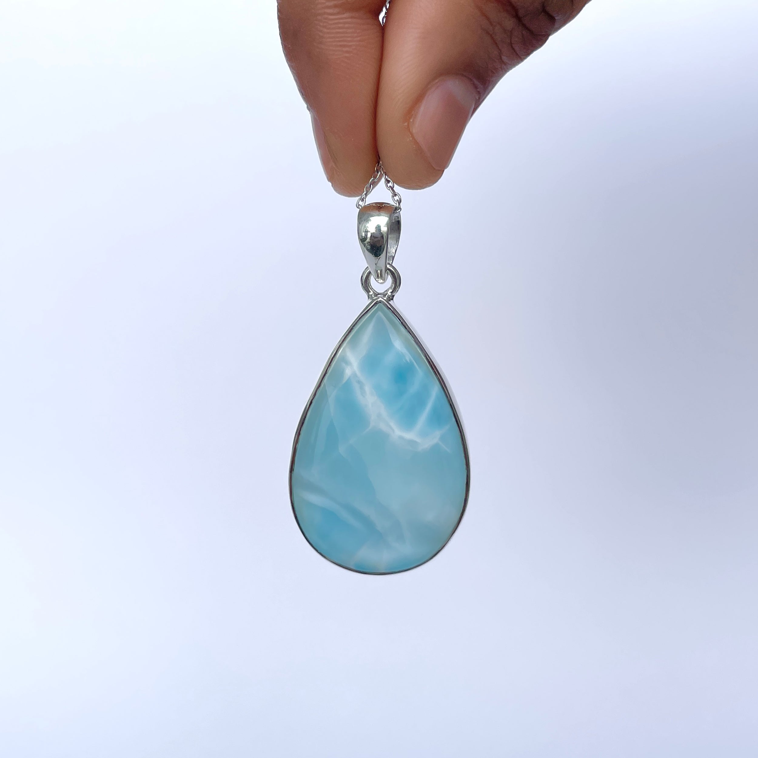 Larimar Pendant-(LAR-P-1951.)