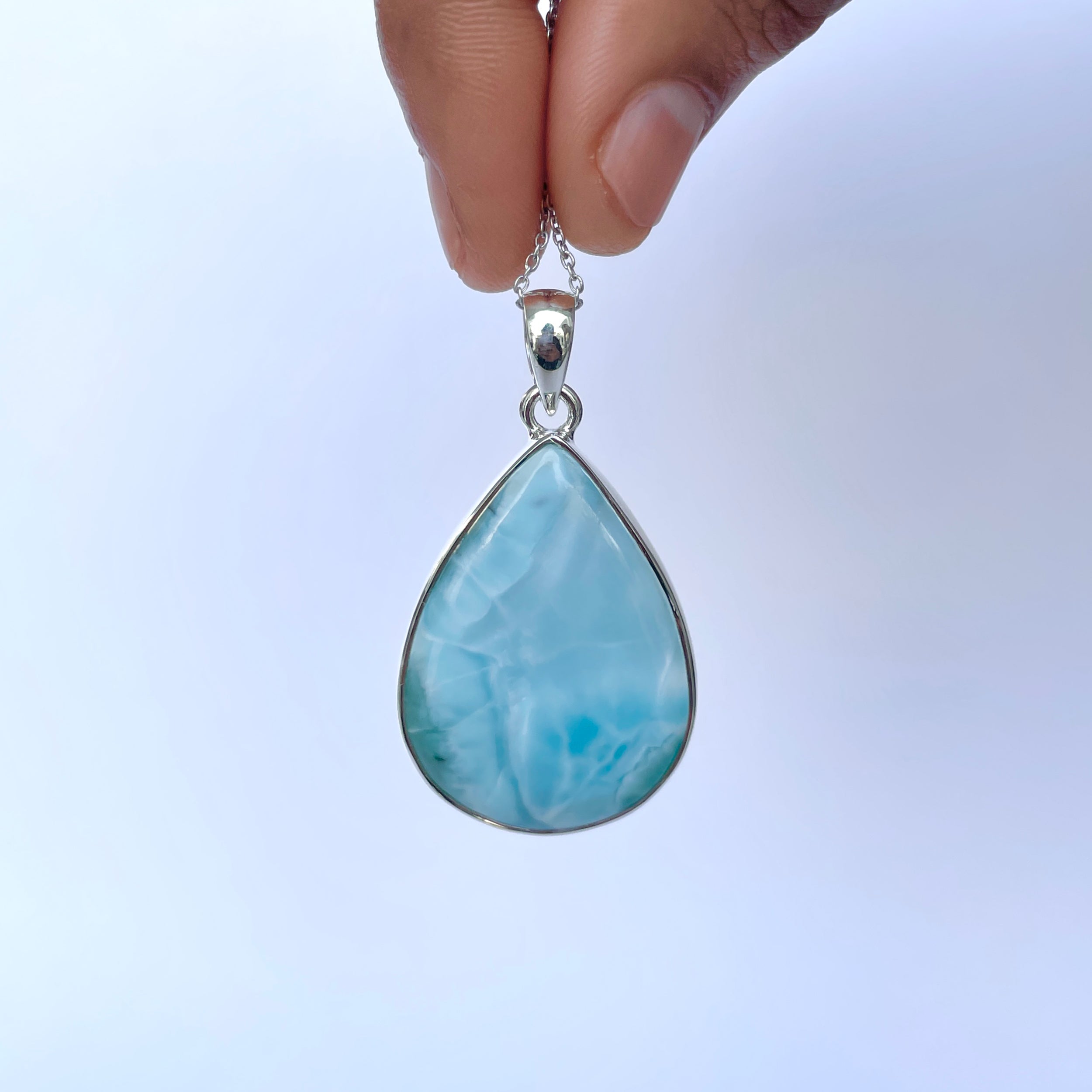 Larimar Pendant-(LAR-P-1953.)