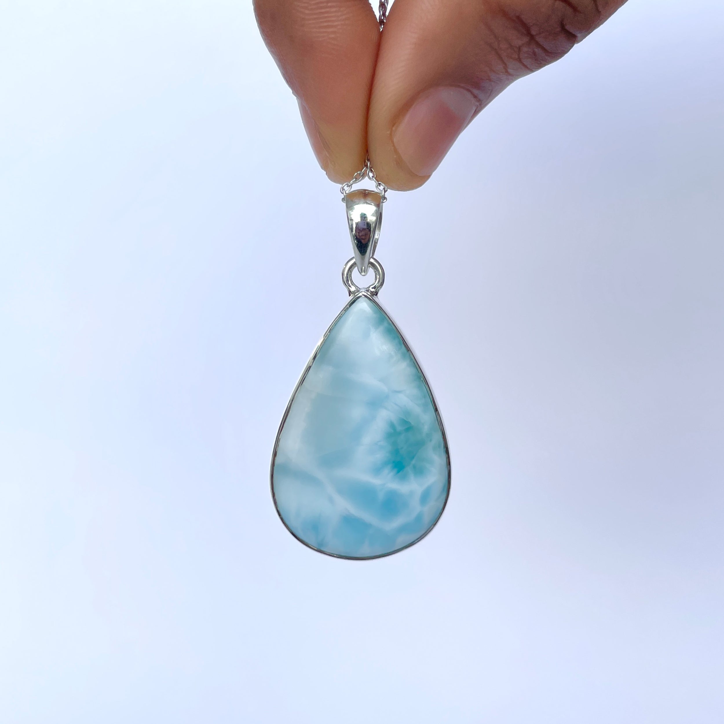 Larimar Pendant-(LAR-P-1954.)