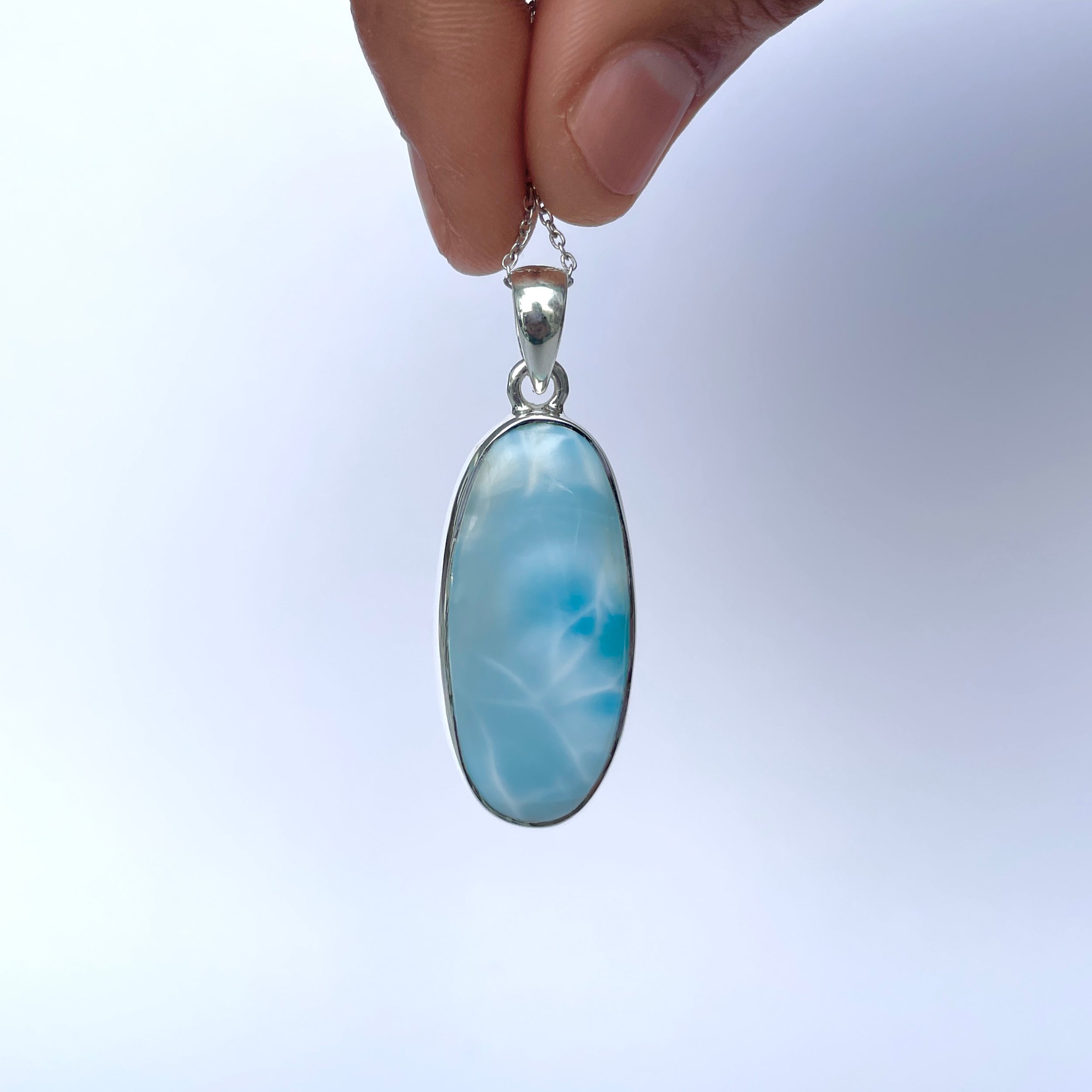 Larimar Pendant-(LAR-P-1958.)