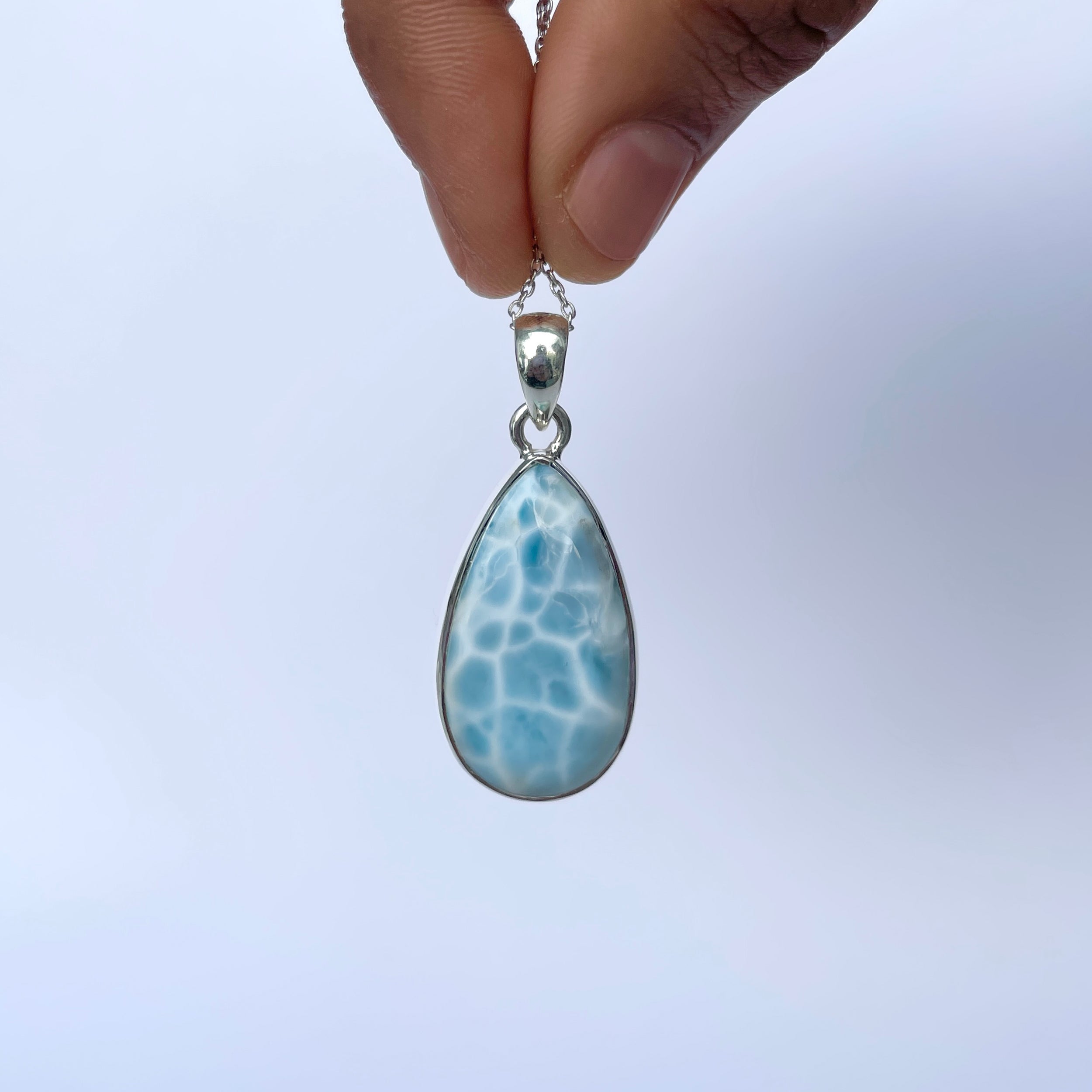 Larimar Pendant-(LAR-P-1960.)