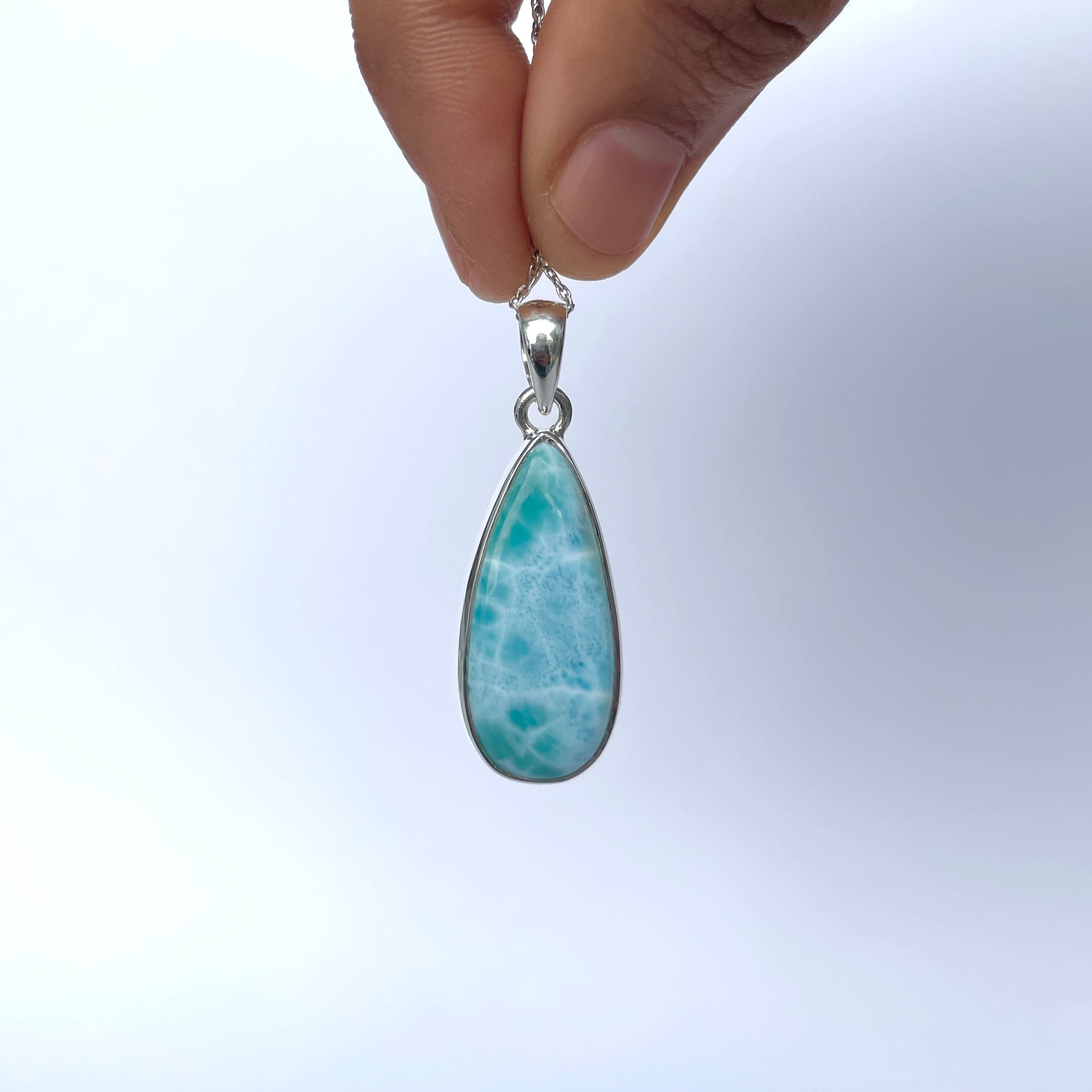 Larimar Pendant-(LAR-P-1963.)