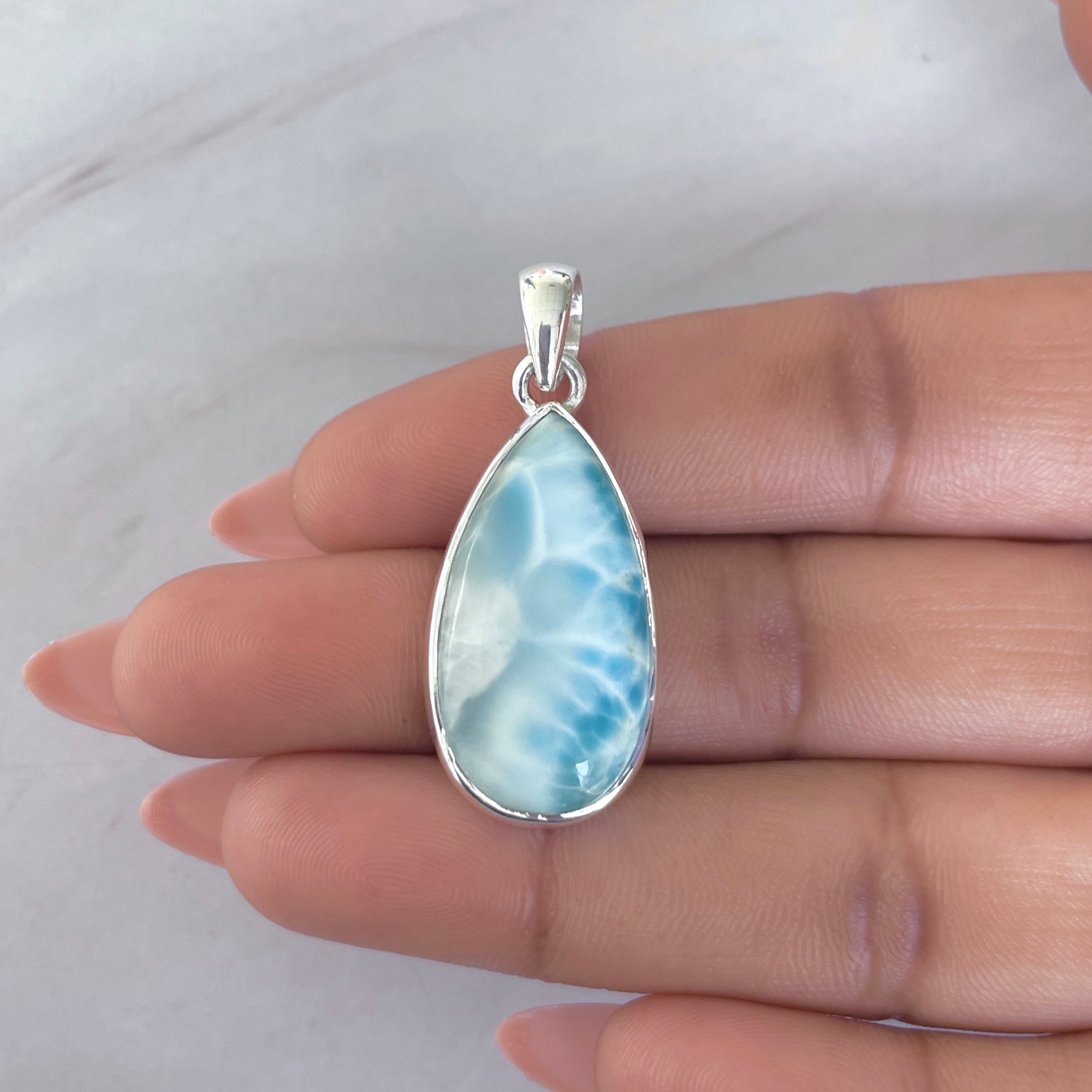 Larimar Pendant-(LAR-P-1964.)