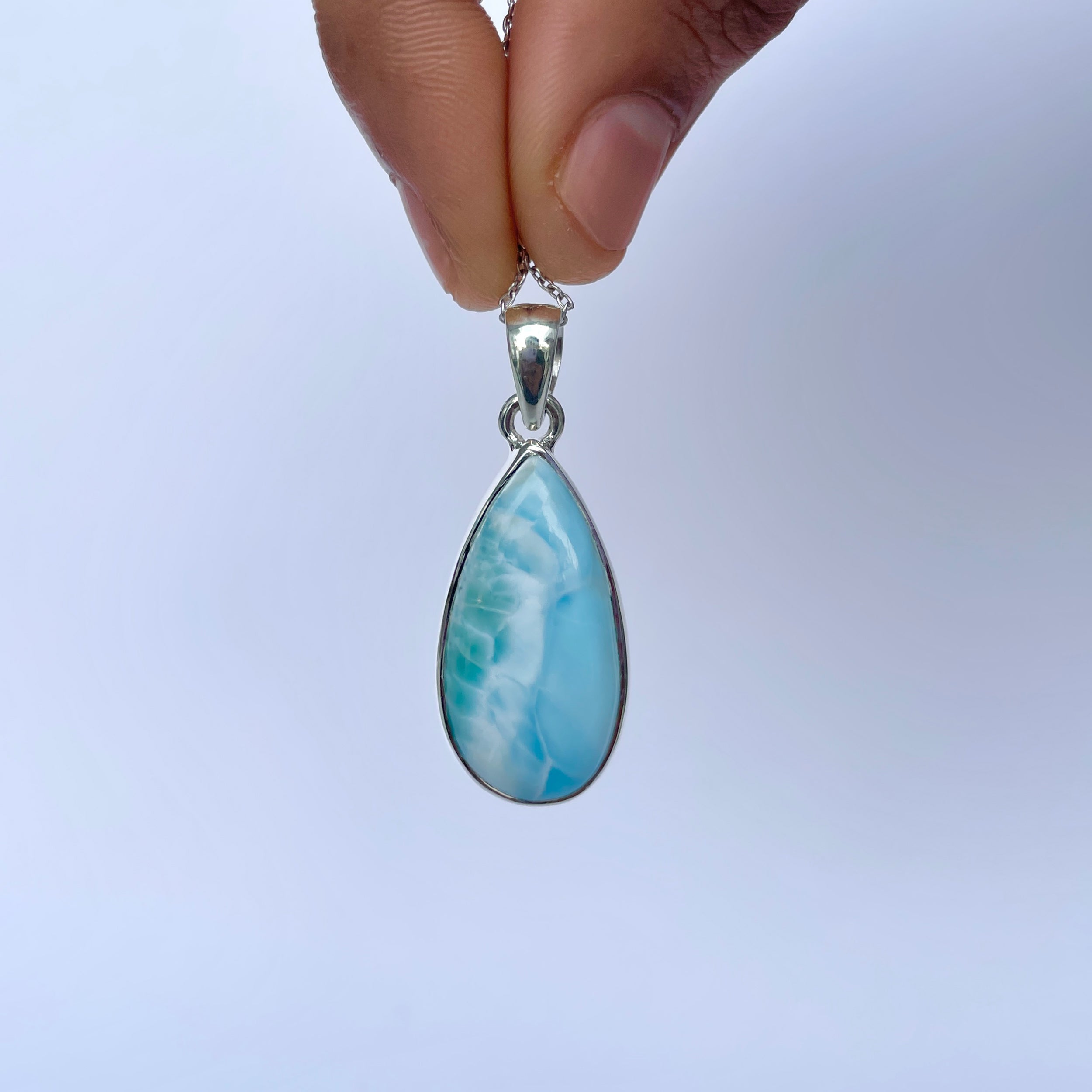 Larimar Pendant-(LAR-P-1968.)