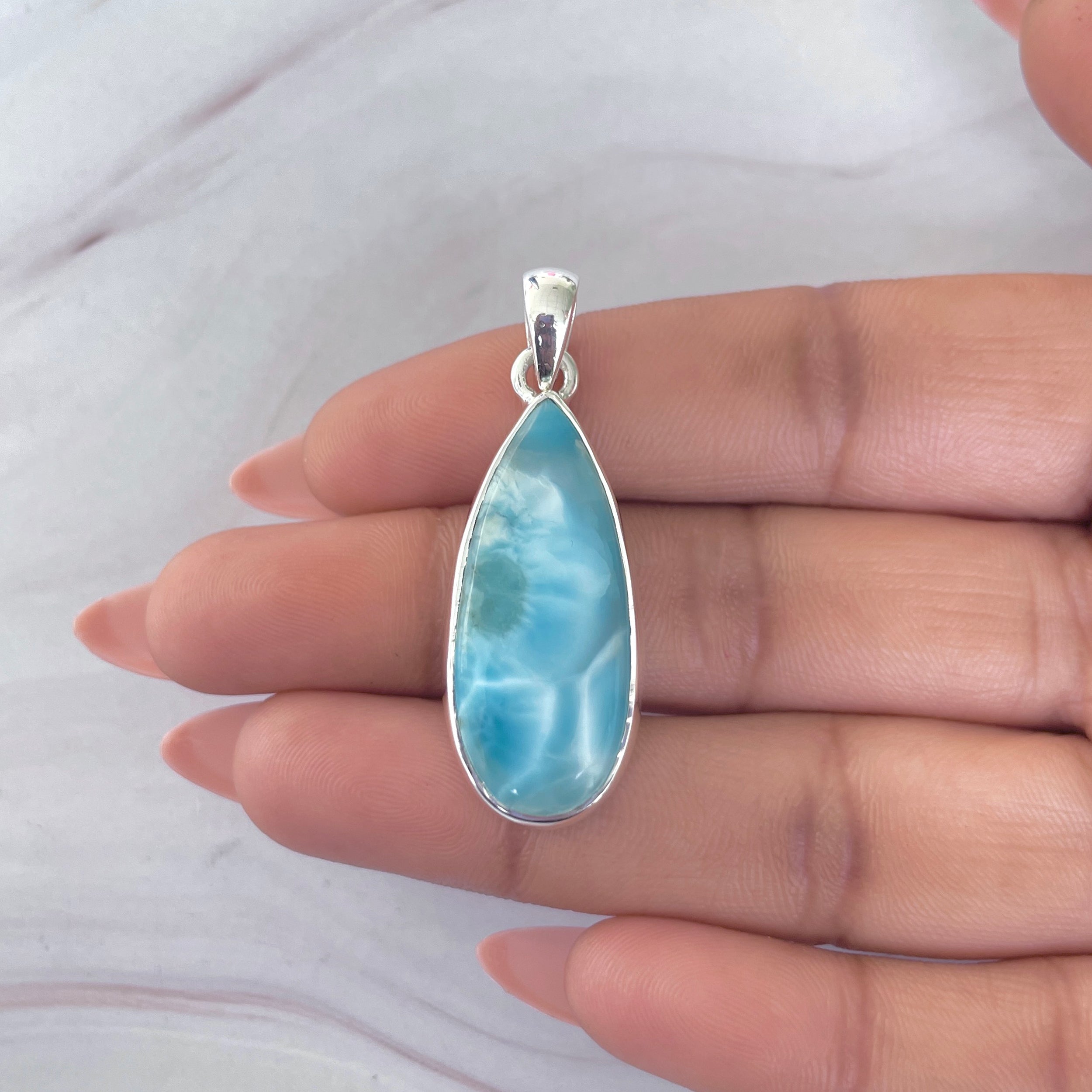 Larimar Pendant-(LAR-P-1970.)