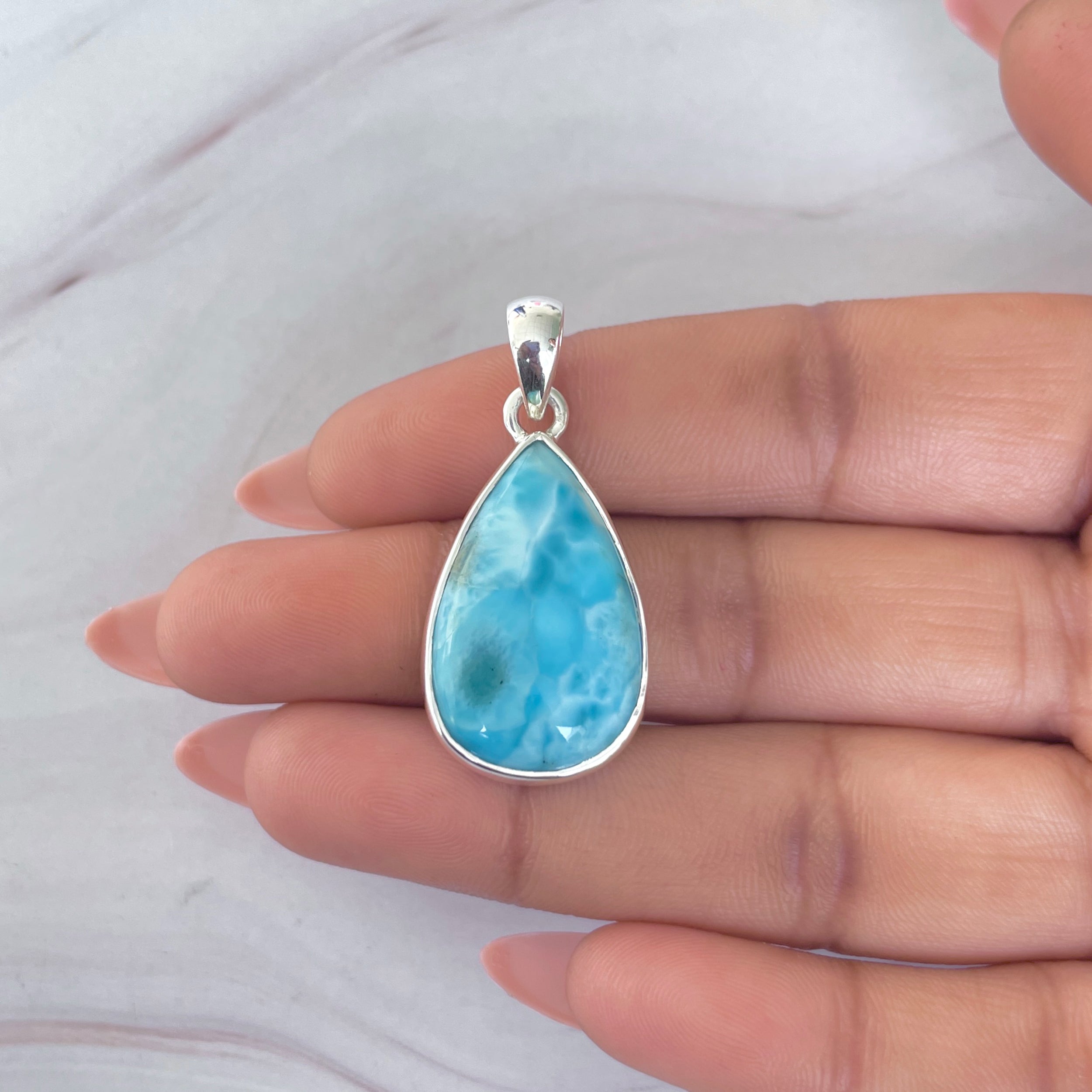 Larimar Pendant-(LAR-P-1971.)