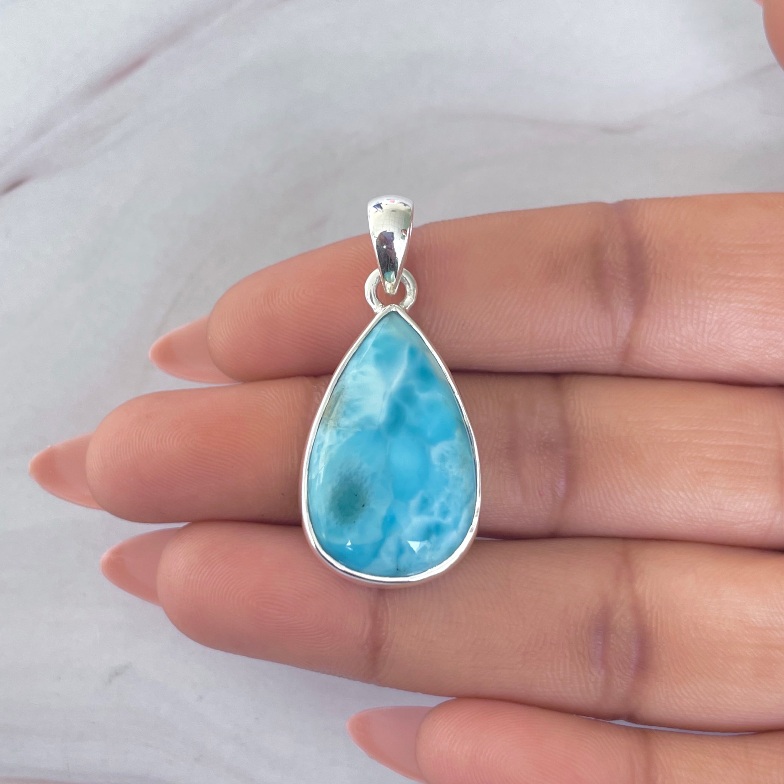 Larimar Pendant-(LAR-P-1971.)