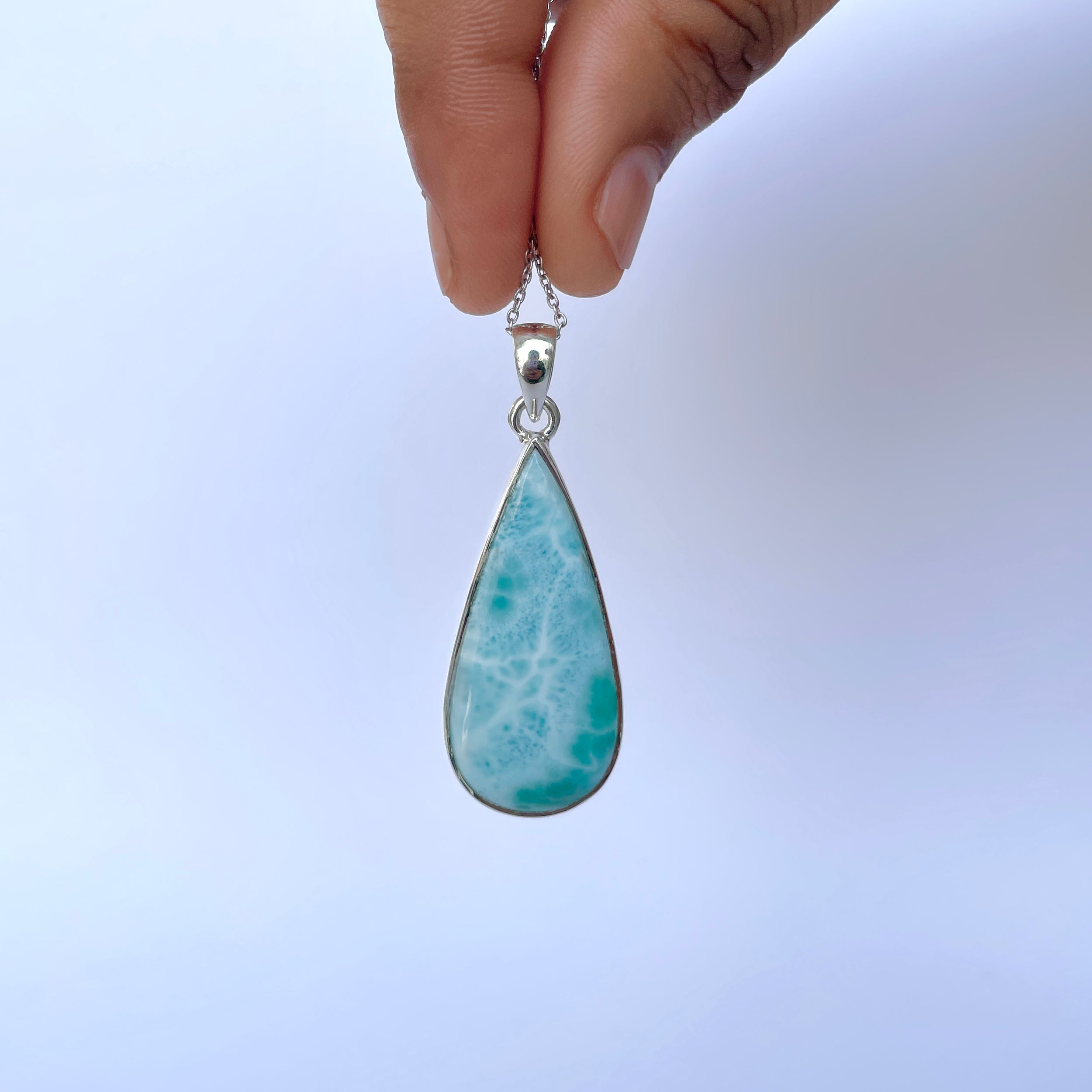 Larimar Pendant-(LAR-P-1973.)