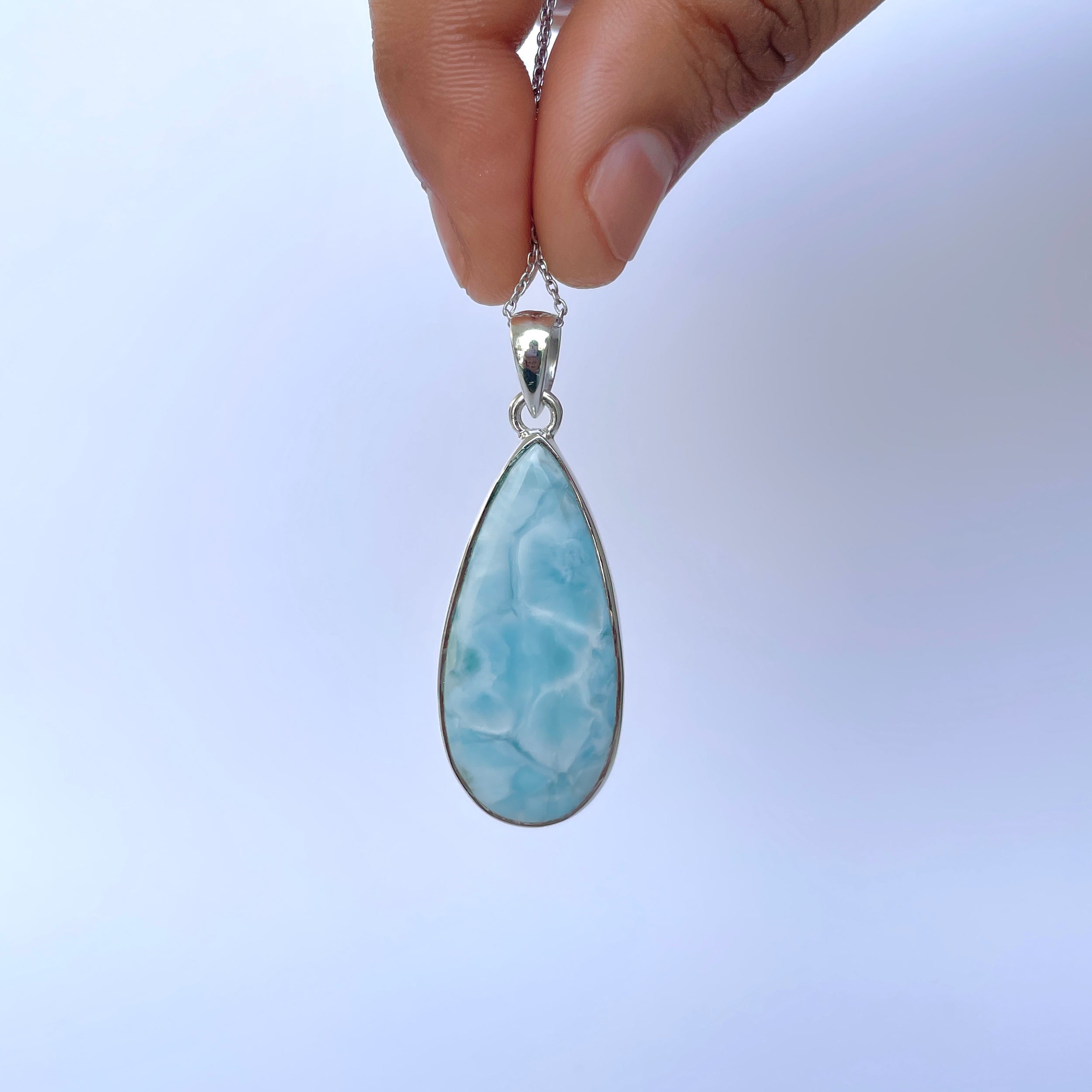 Larimar Pendant-(LAR-P-1974.)