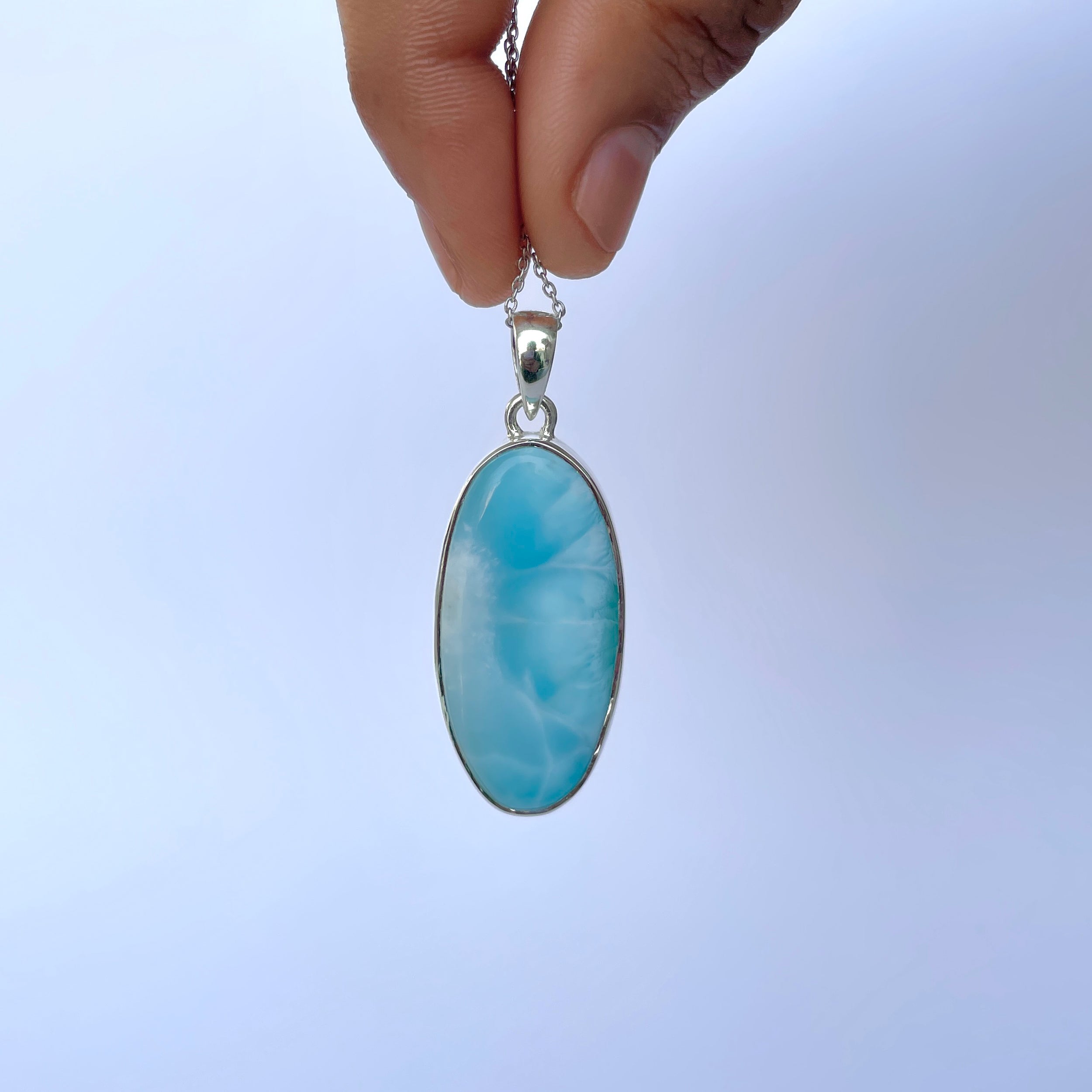 Larimar Pendant-(LAR-P-1975.)