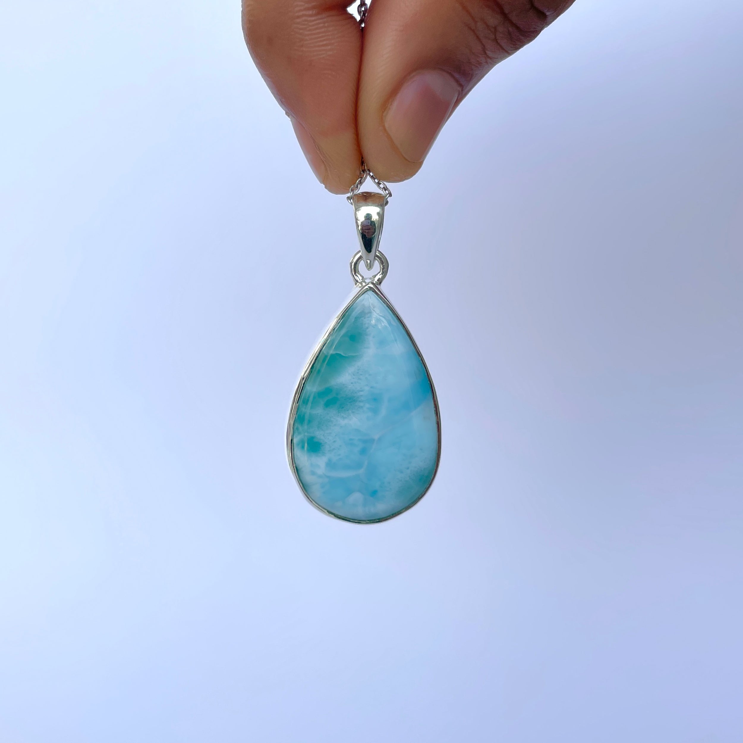 Larimar Pendant-(LAR-P-1976.)