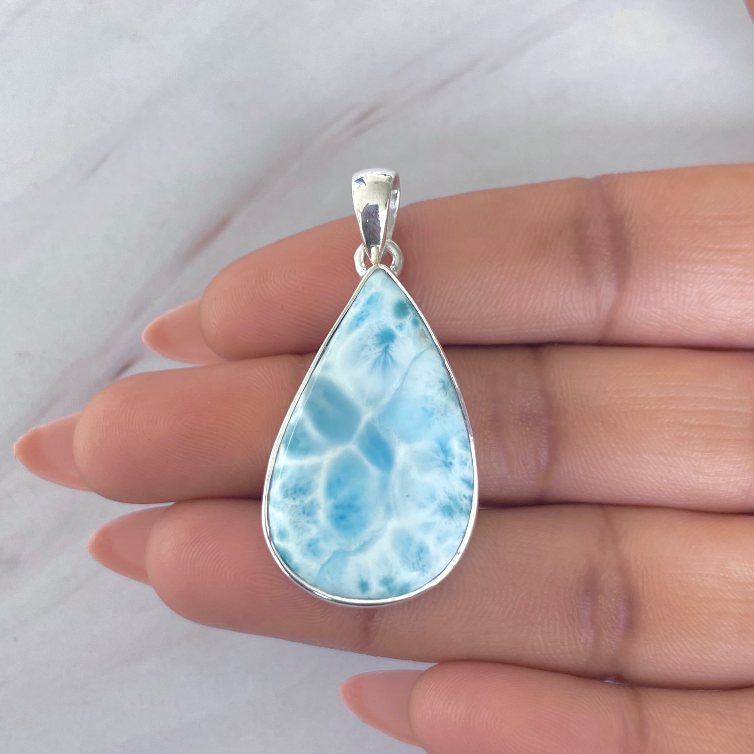 Larimar Pendant-(LAR-P-1977.)