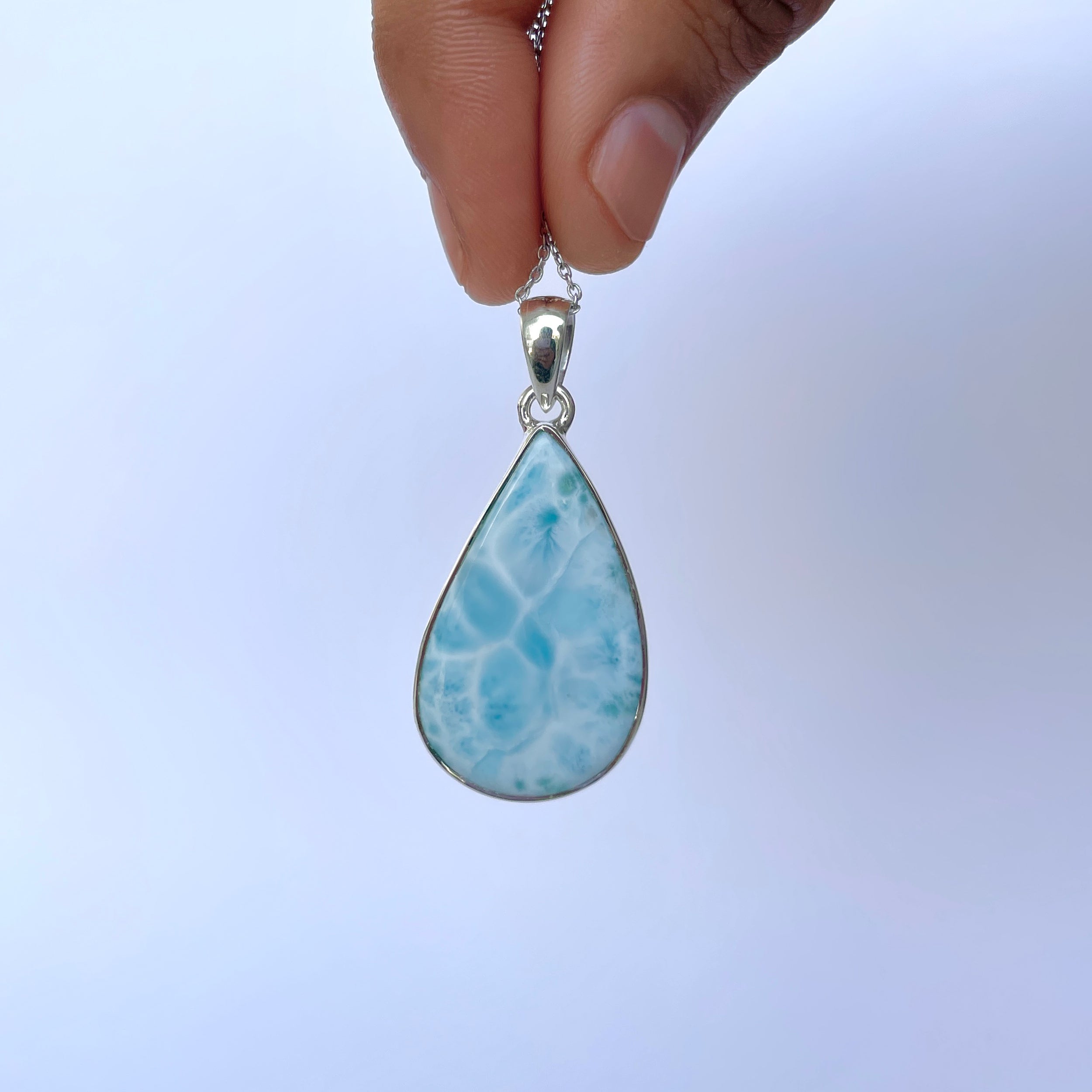 Larimar Pendant-(LAR-P-1977.)