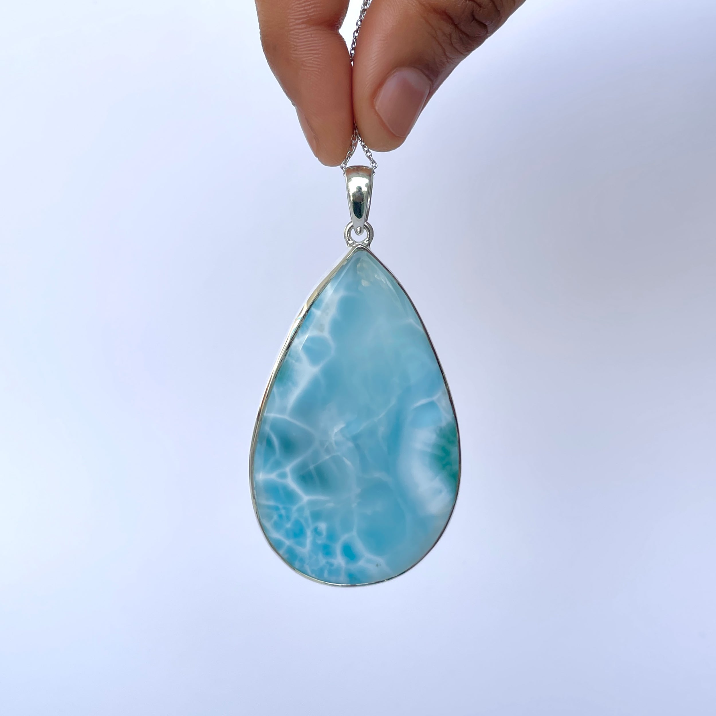 Larimar Pendant-(LAR-P-1979.)