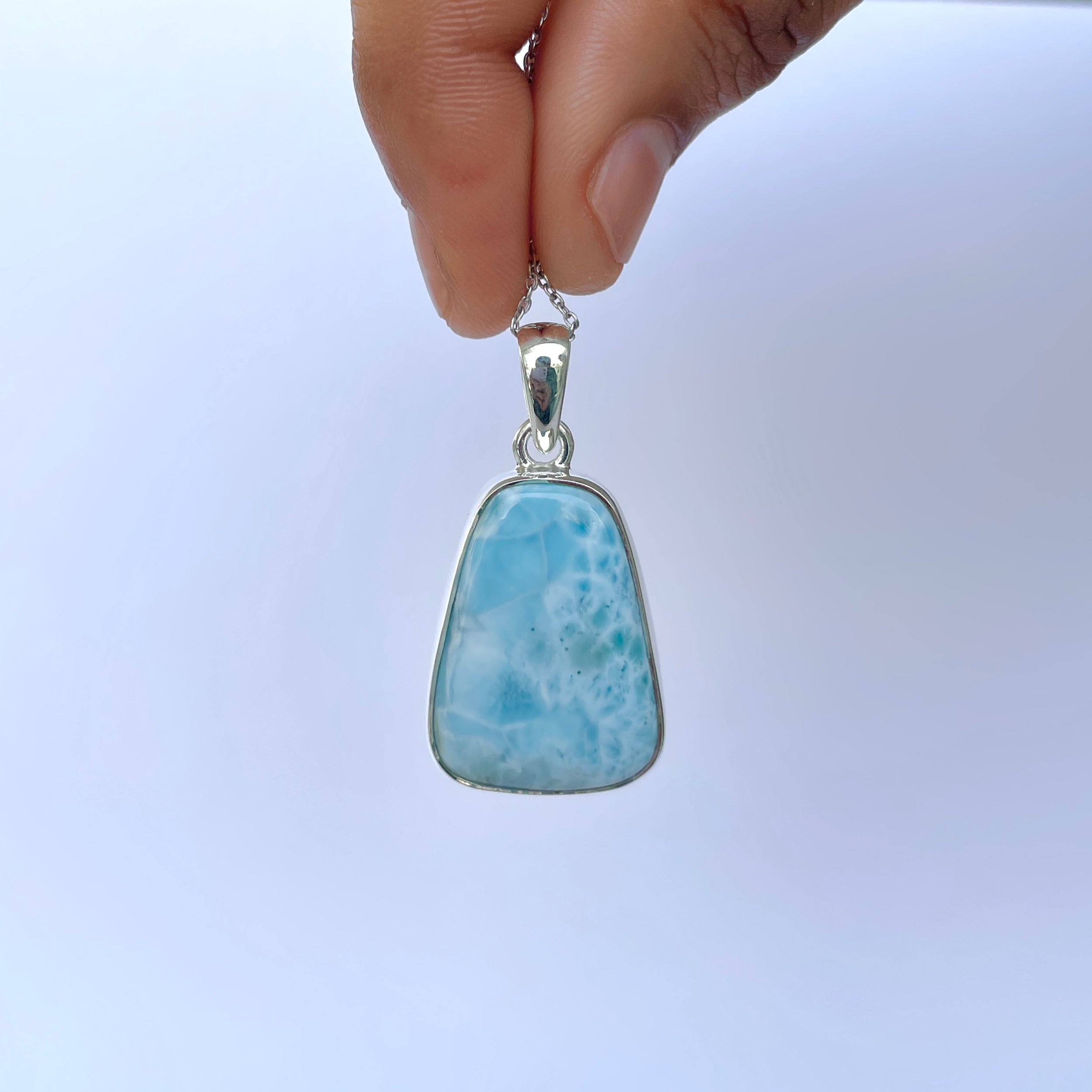 Larimar Pendant-(LAR-P-1983.)