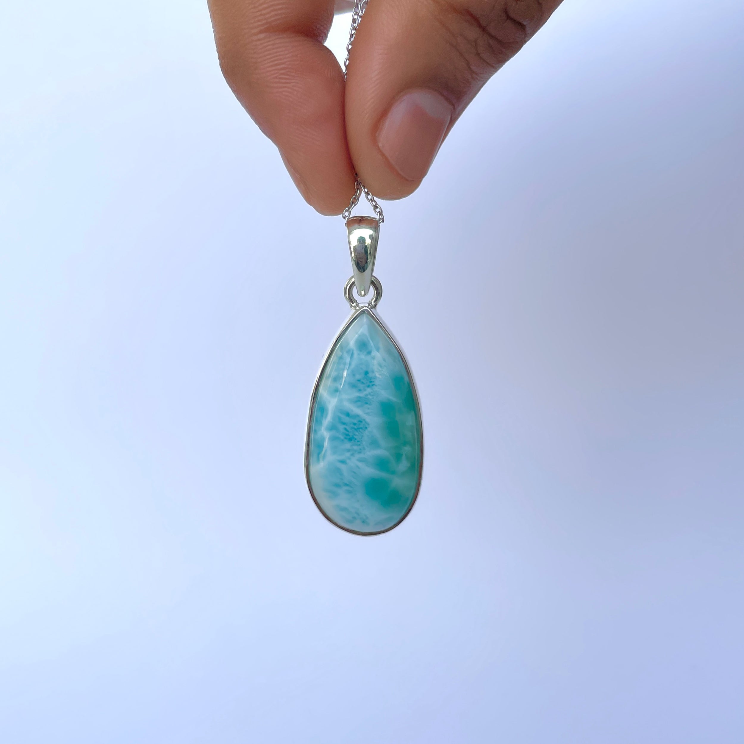 Larimar Pendant-(LAR-P-1985.)
