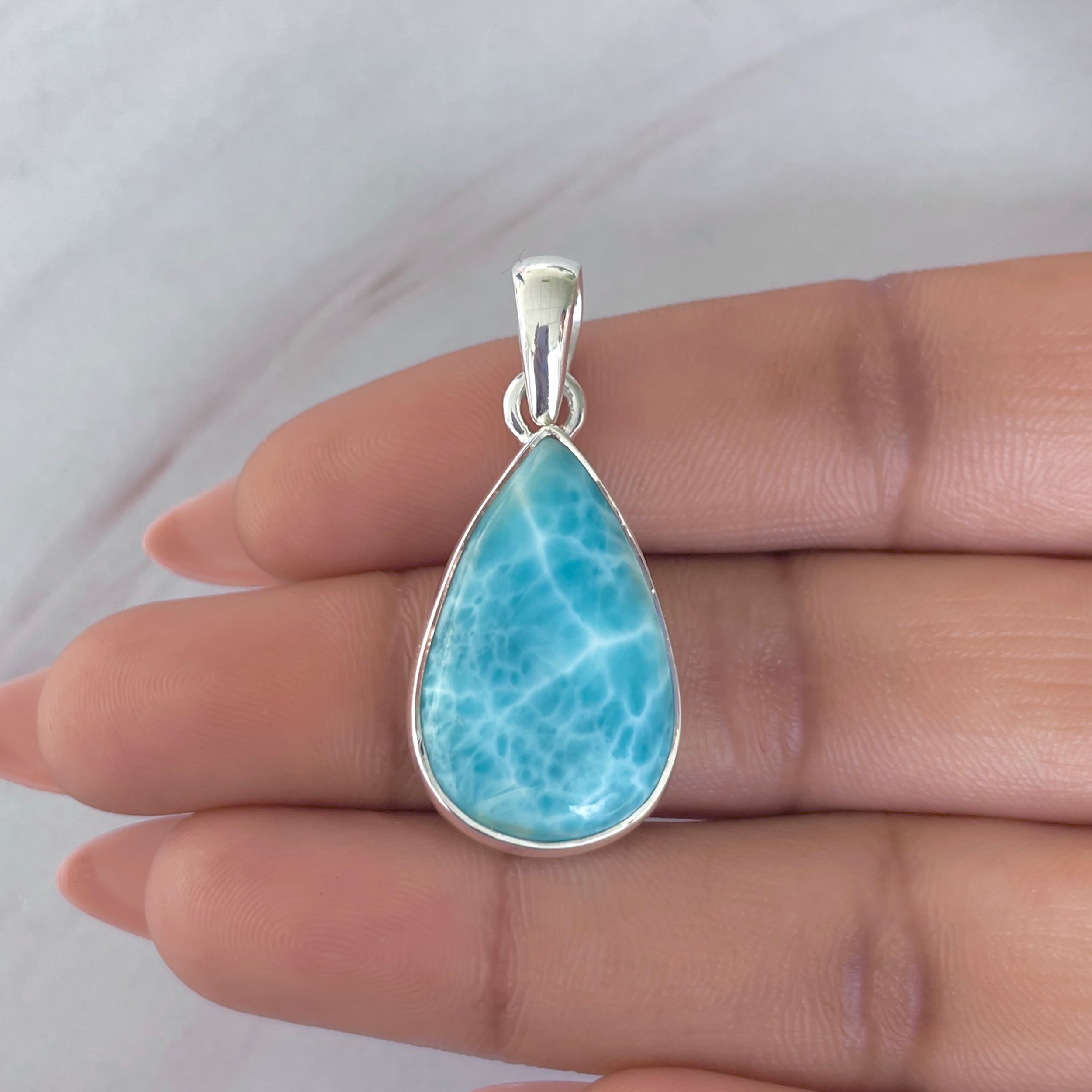 Larimar Pendant-(LAR-P-1986.)