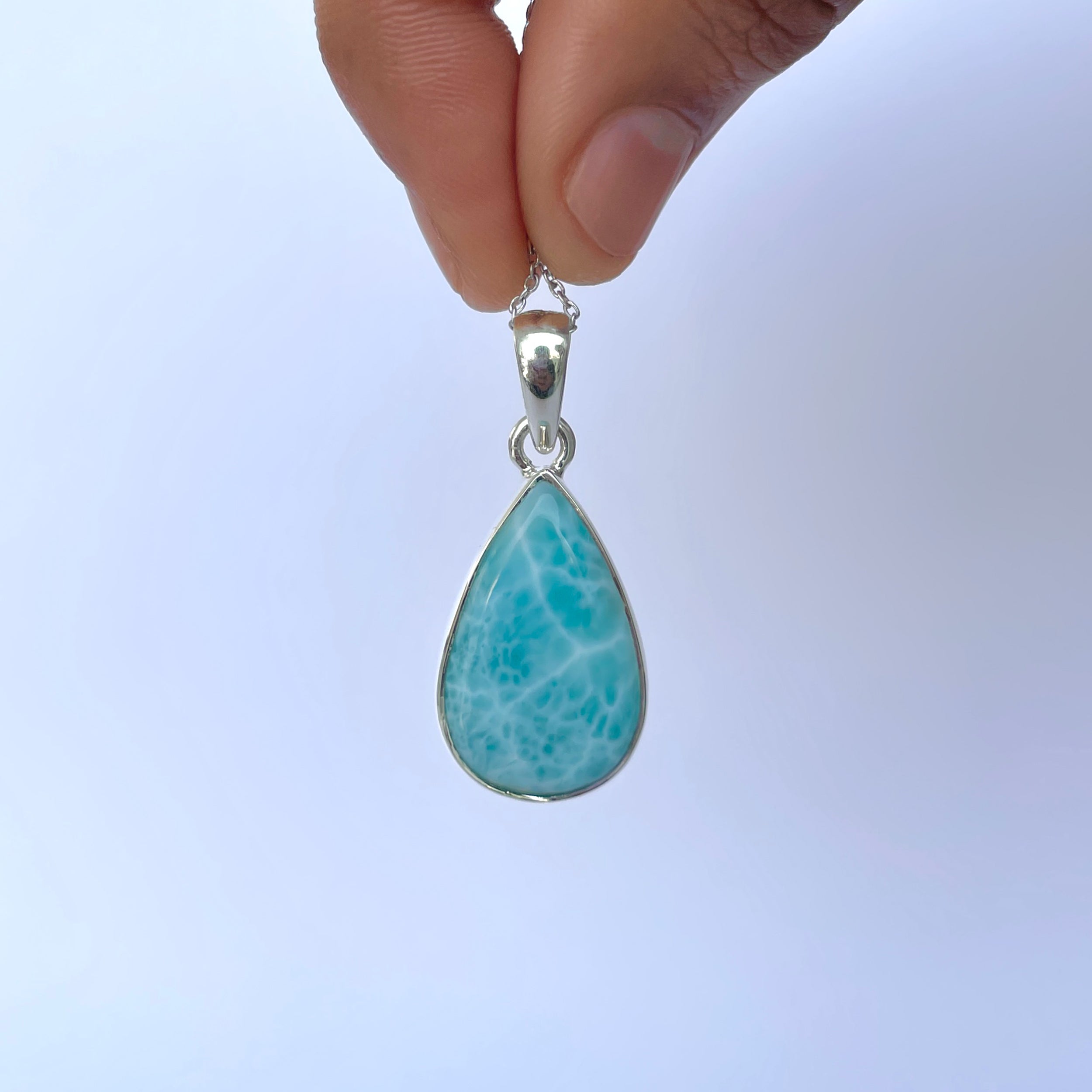 Larimar Pendant-(LAR-P-1986.)