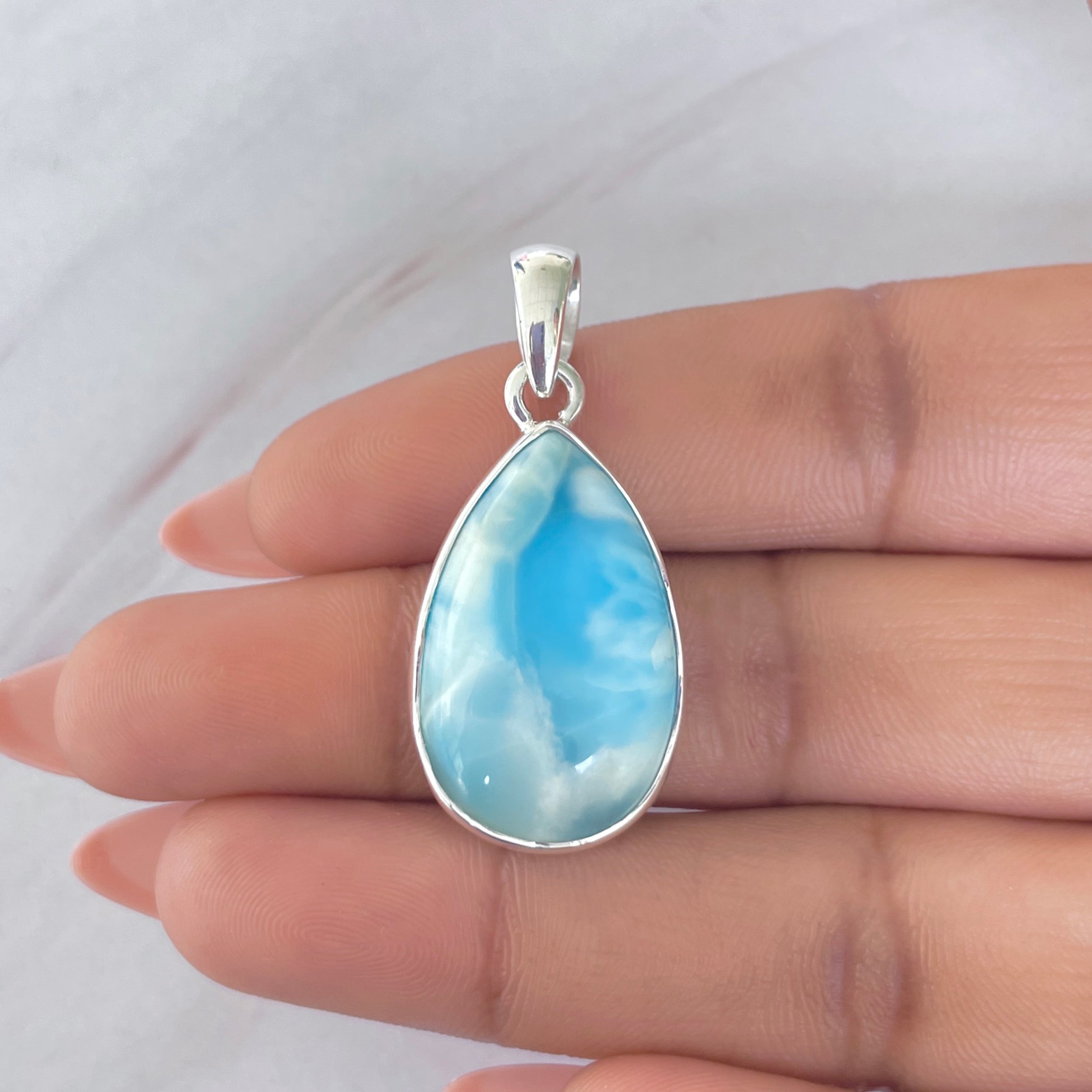 Larimar Pendant-(LAR-P-1987.)