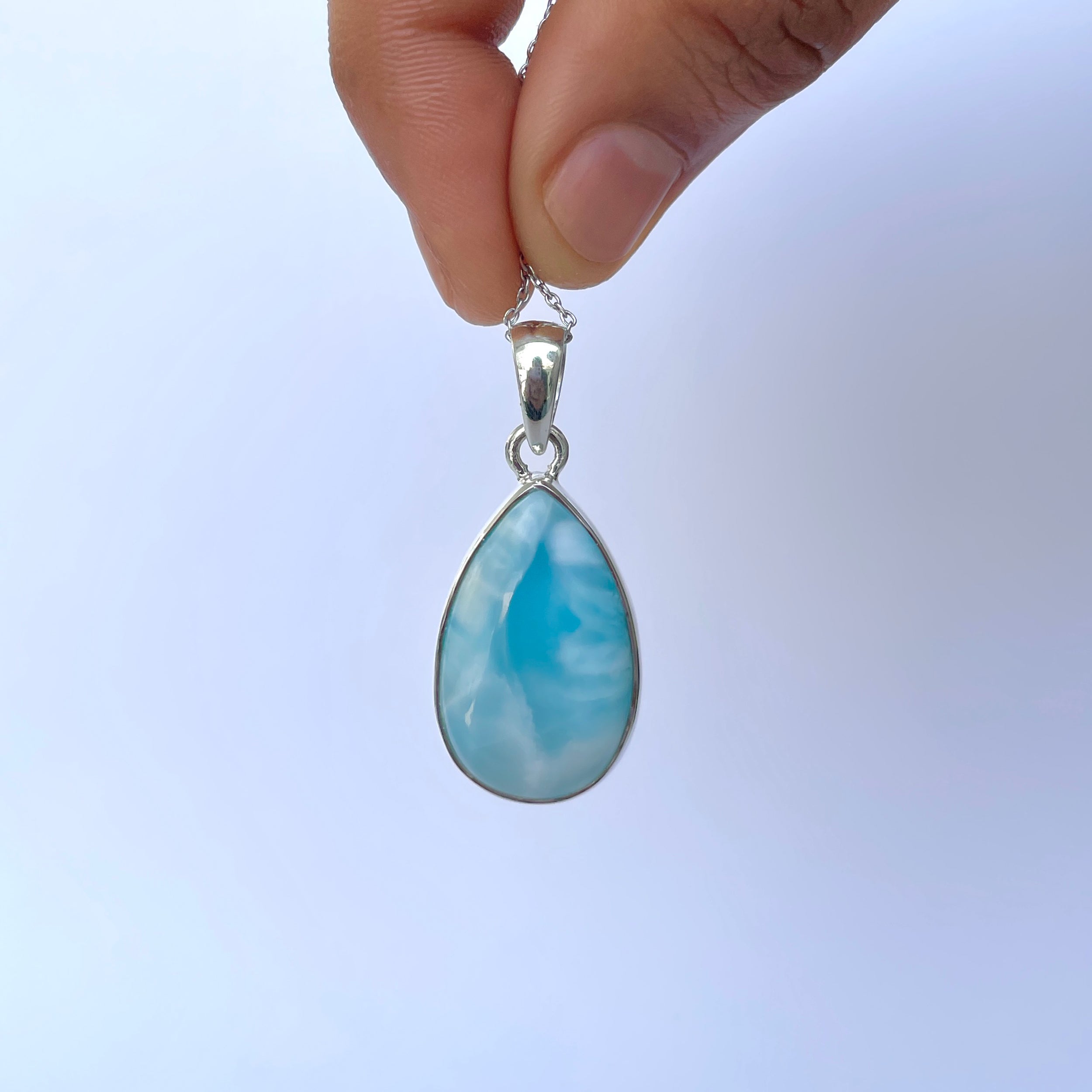 Larimar Pendant-(LAR-P-1987.)