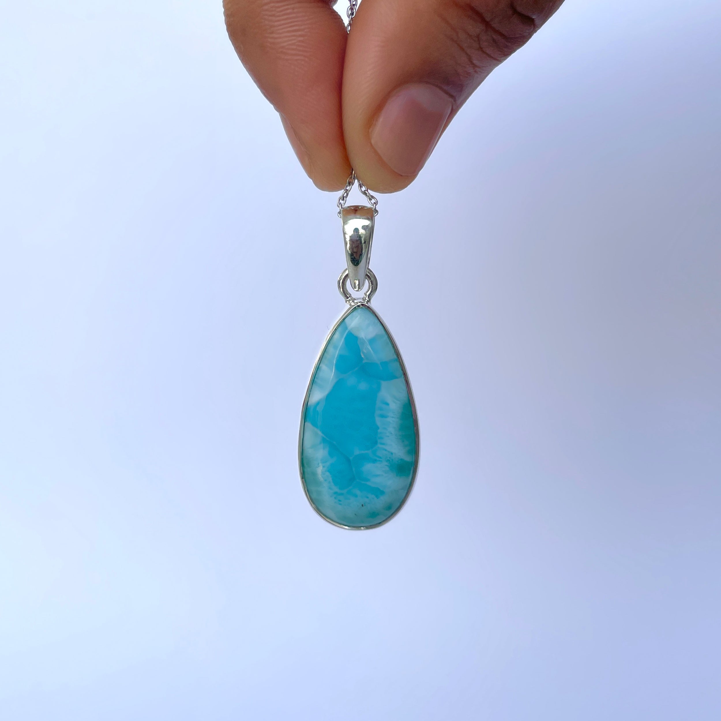 Larimar Pendant-(LAR-P-1988.)