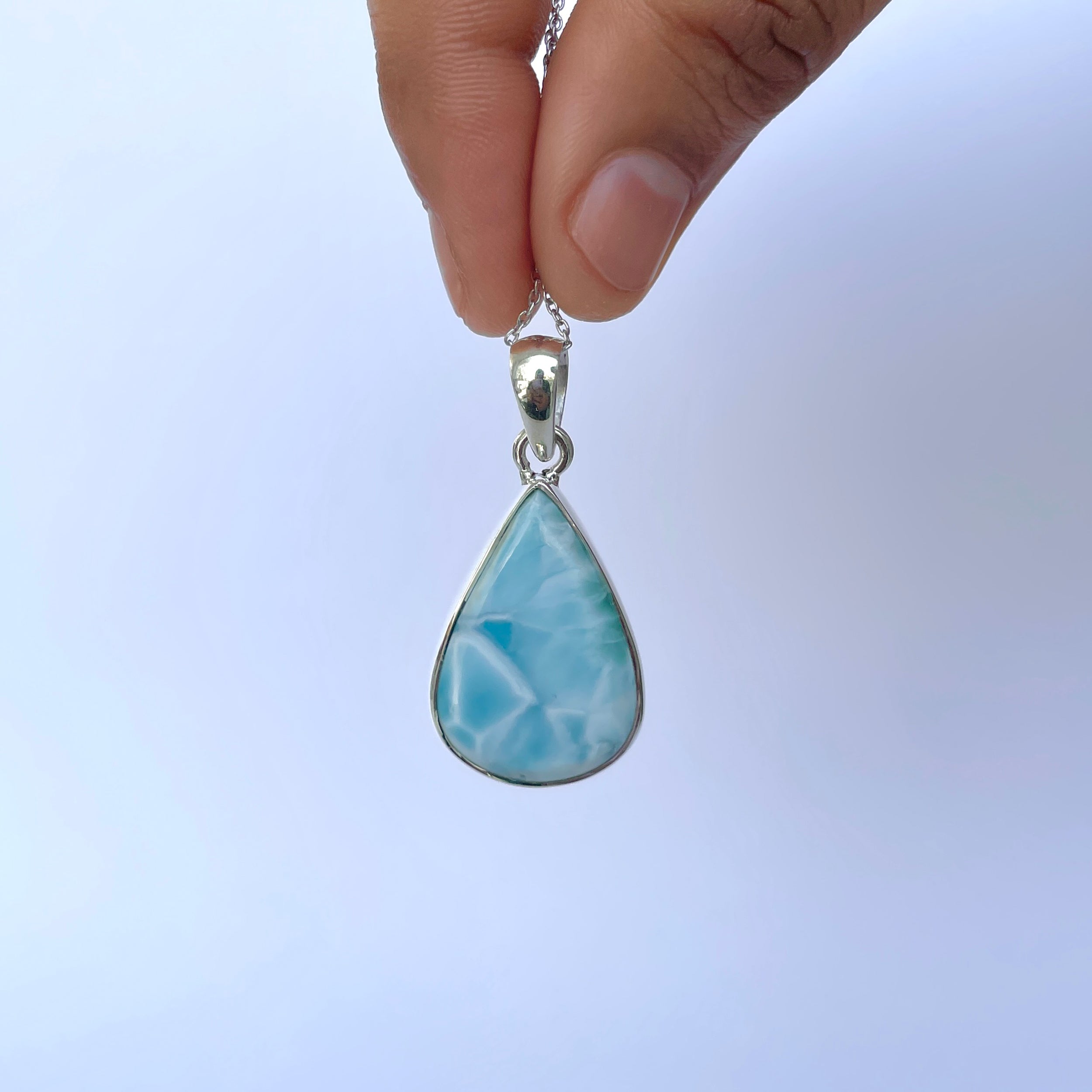 Larimar Pendant-(LAR-P-1989.)