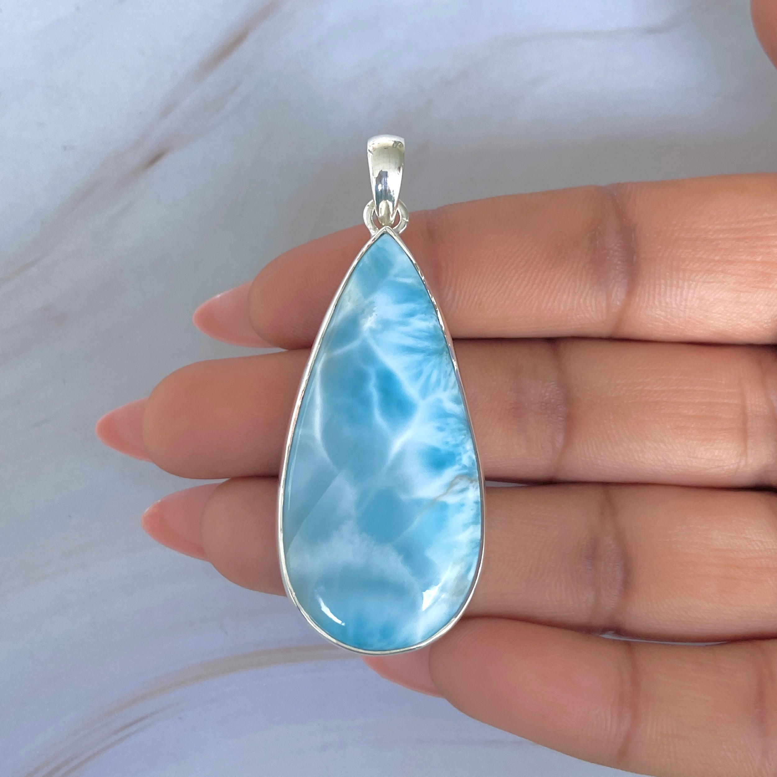 Larimar Pendant-(LAR-P-1991.)