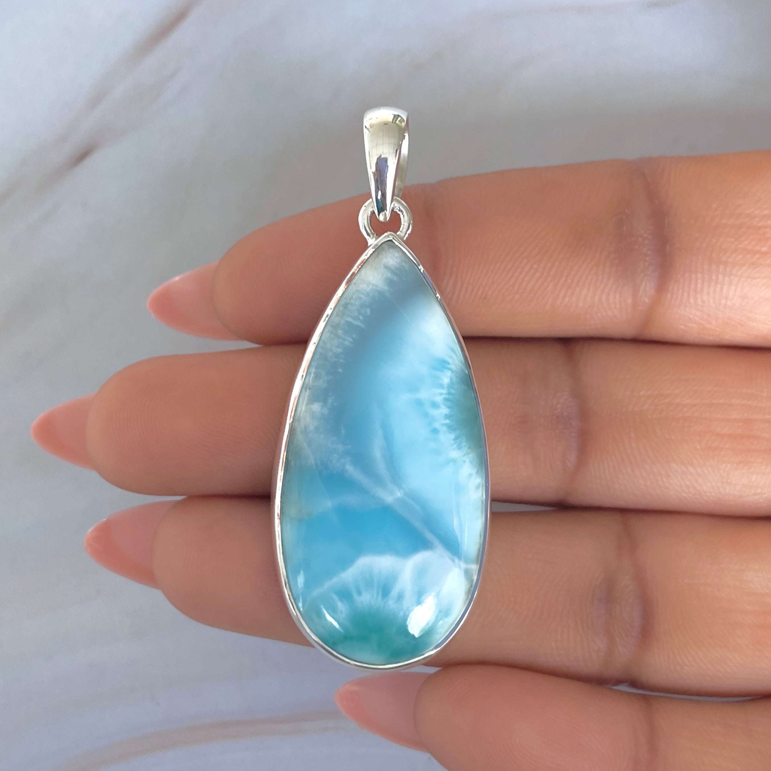 Larimar Pendant-(LAR-P-1992.)