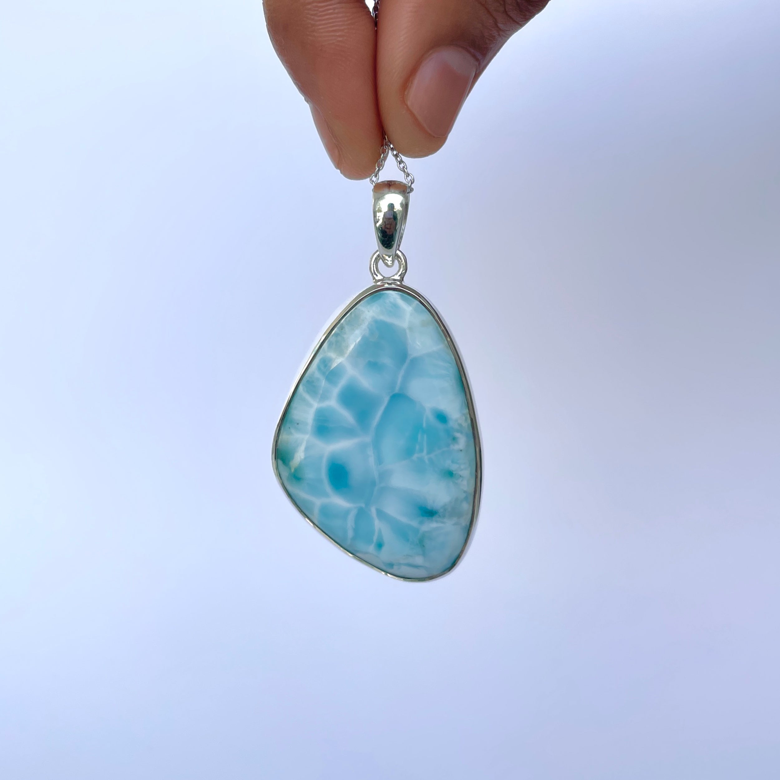 Larimar Pendant-(LAR-P-1995.)