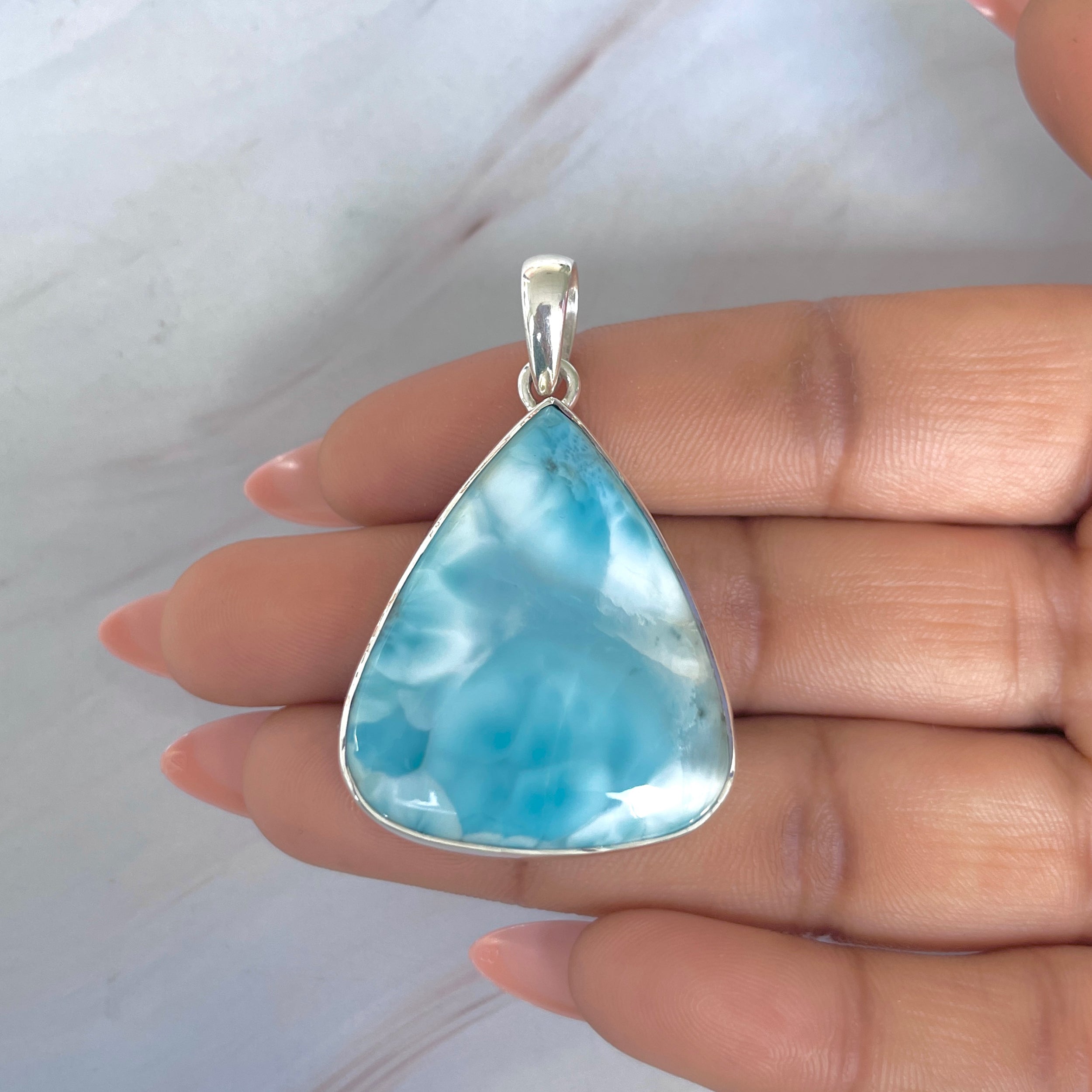 Larimar Pendant-(LAR-P-1999.)