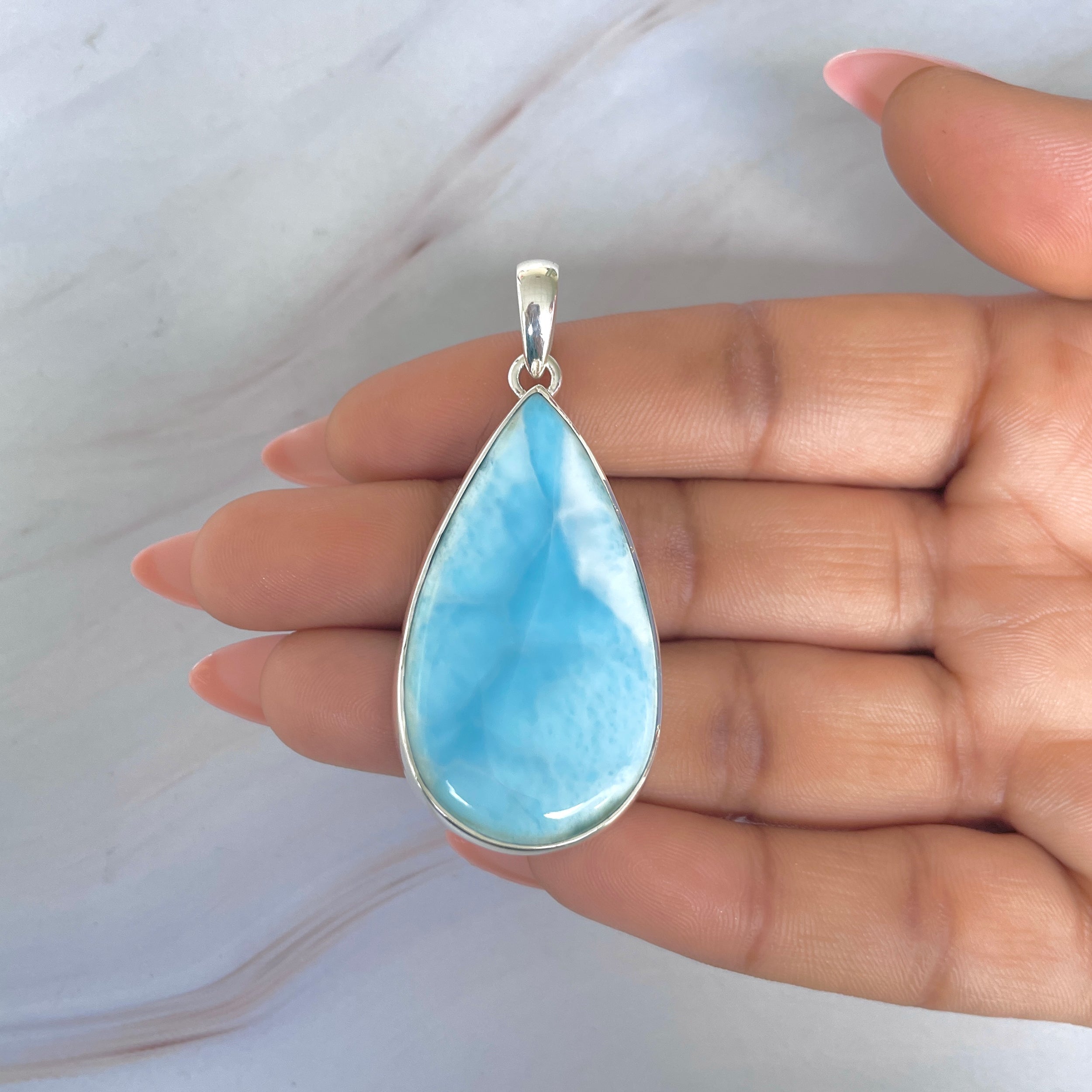 Larimar Pendant-(LAR-P-2001.)