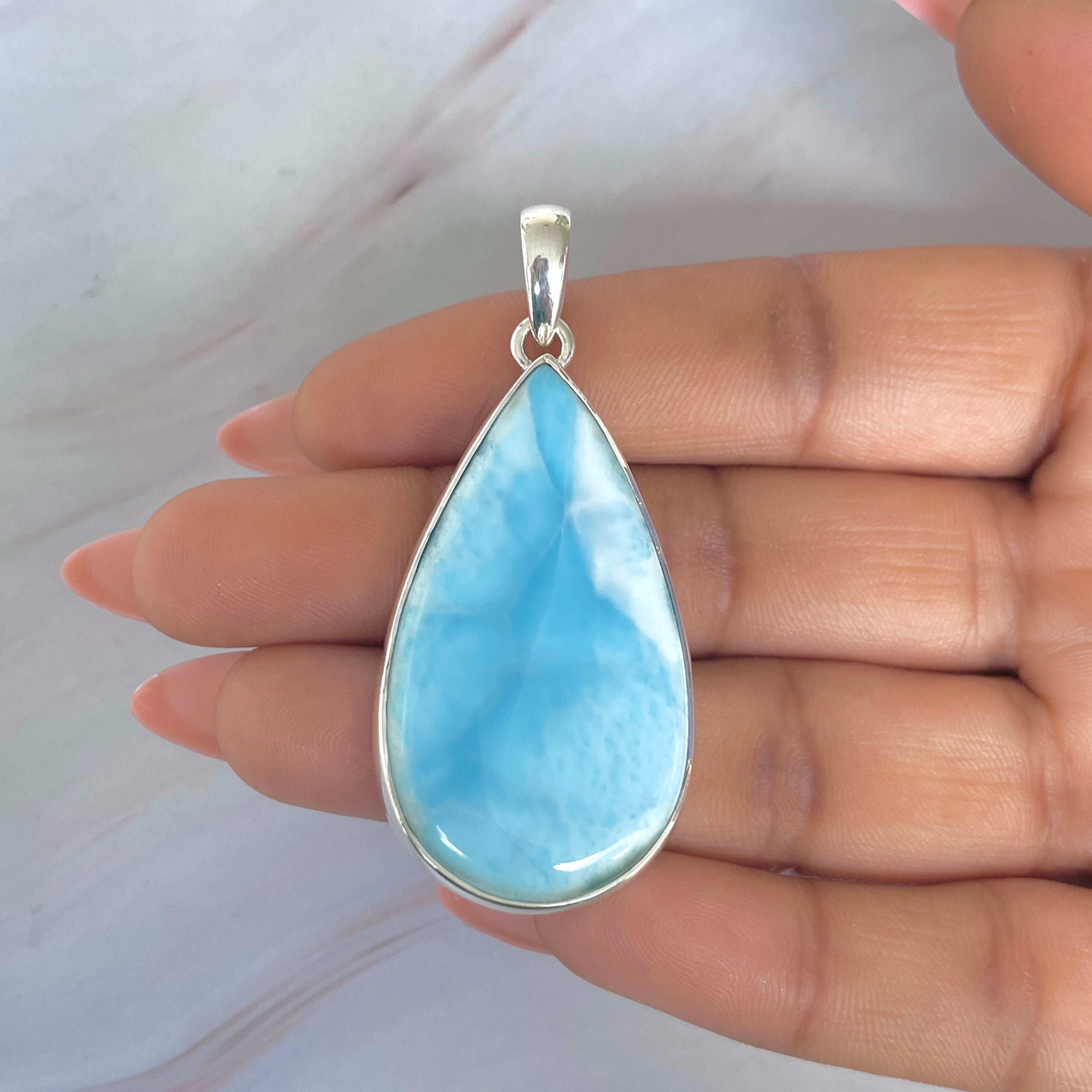 Larimar Pendant-(LAR-P-2001.)