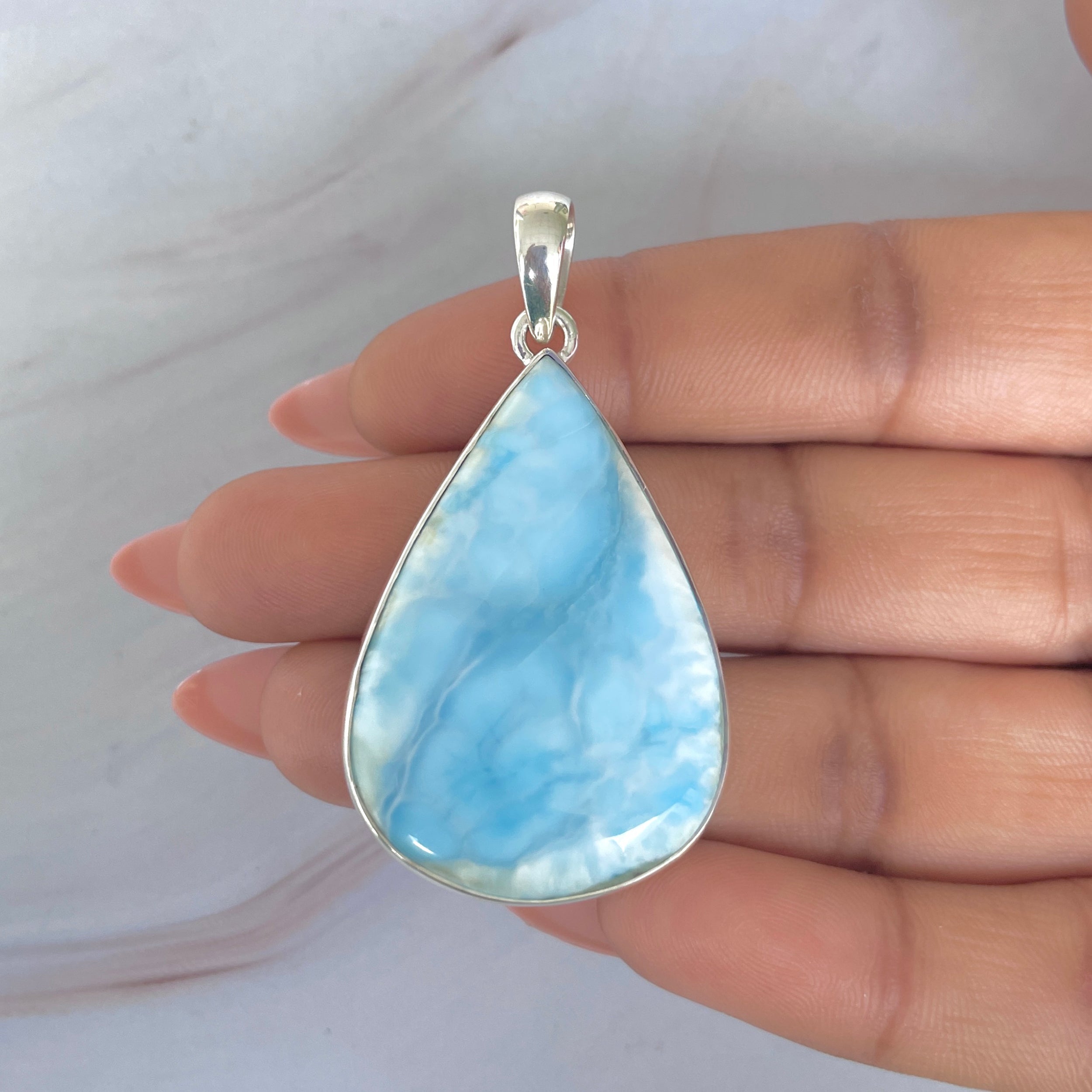 Larimar Pendant-(LAR-P-2003.)