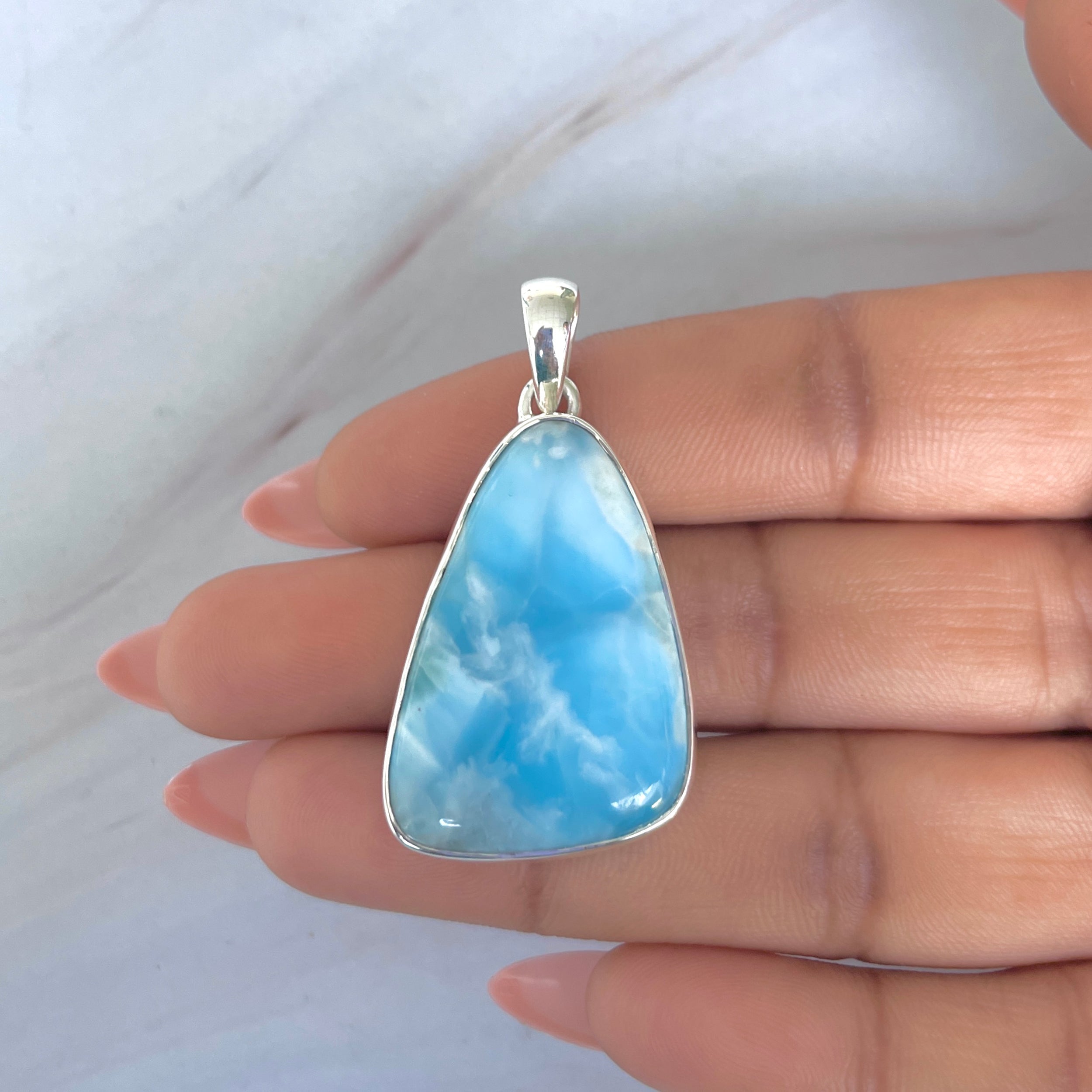 Larimar Pendant-(LAR-P-2004.)